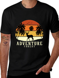 Adventure Forest Graphic Tee - Nature Inspired T-Shirt