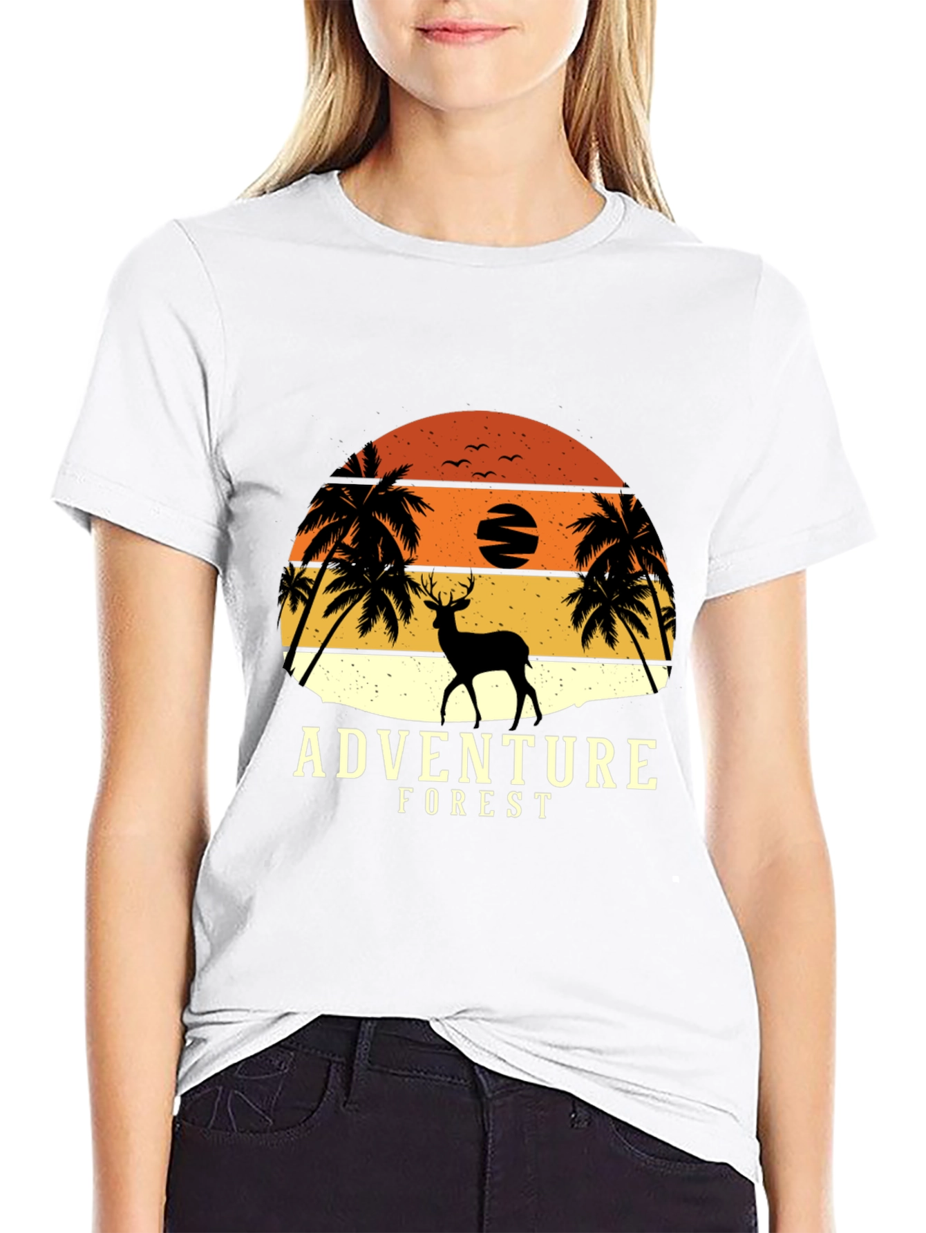 Adventure Forest Graphic Tee - Nature Inspired T-Shirt