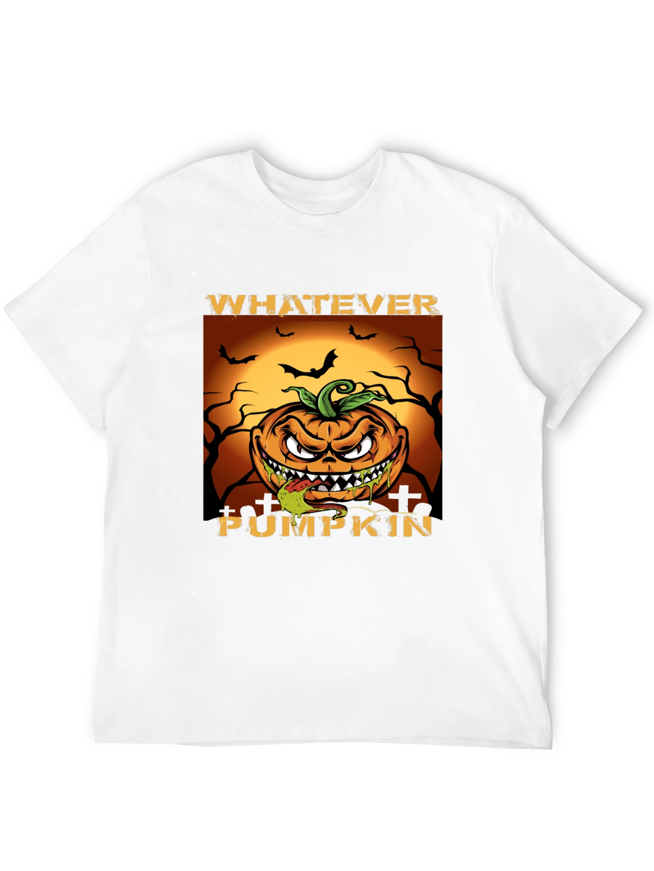 Whatever Pumpkin Graphic Tee