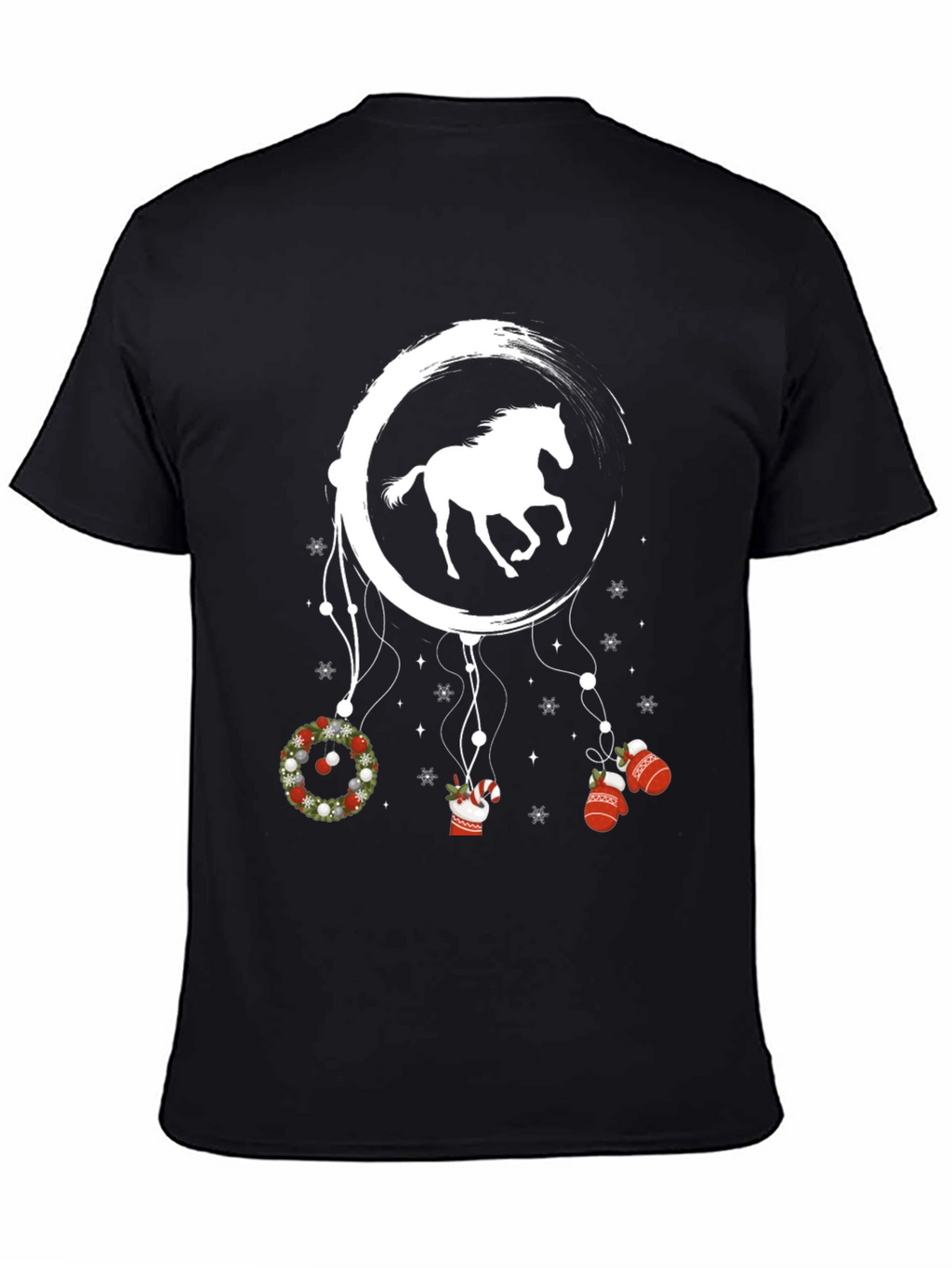 Horse Dreamcatcher Christmas T-Shirt