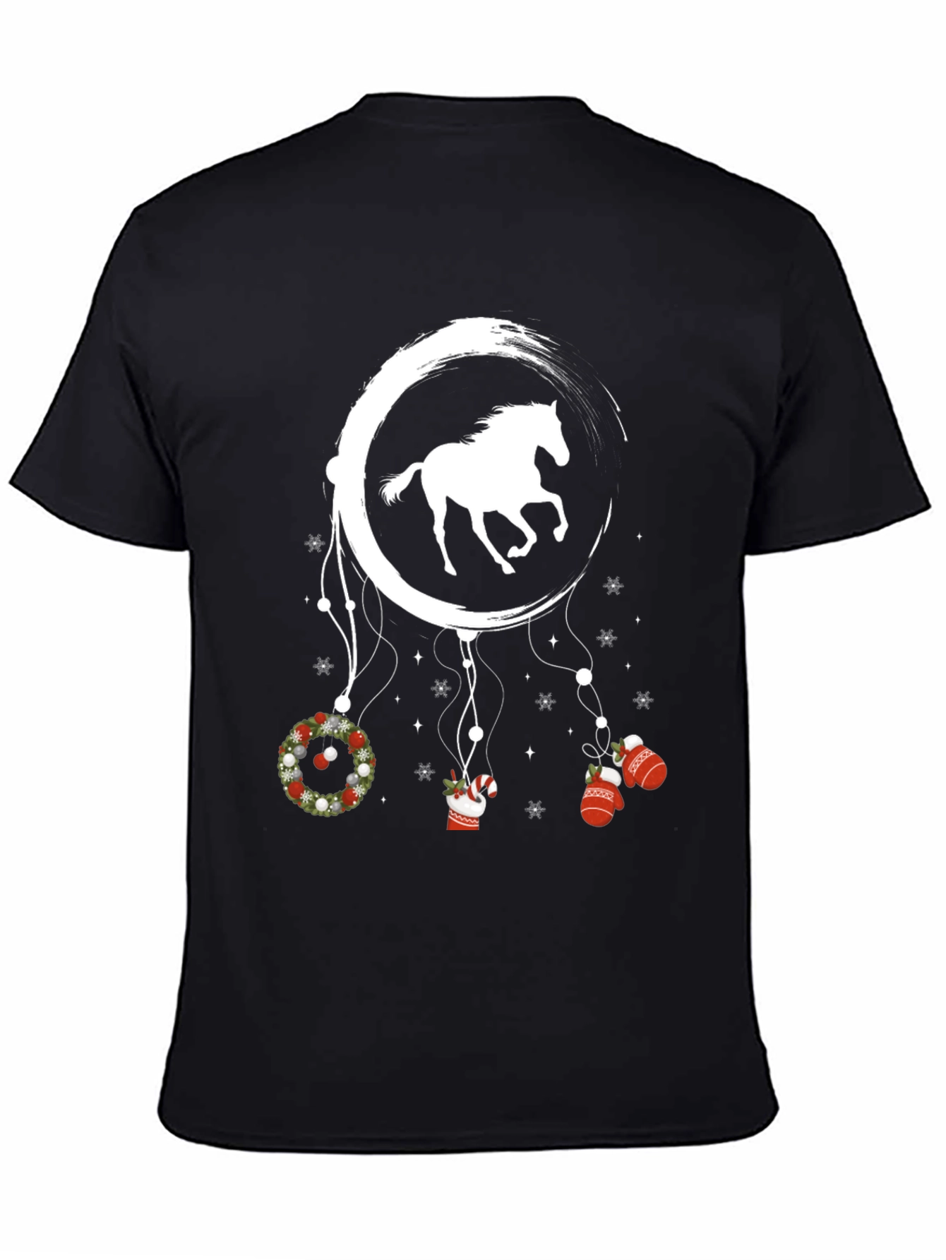 Horse Dreamcatcher Christmas T-Shirt