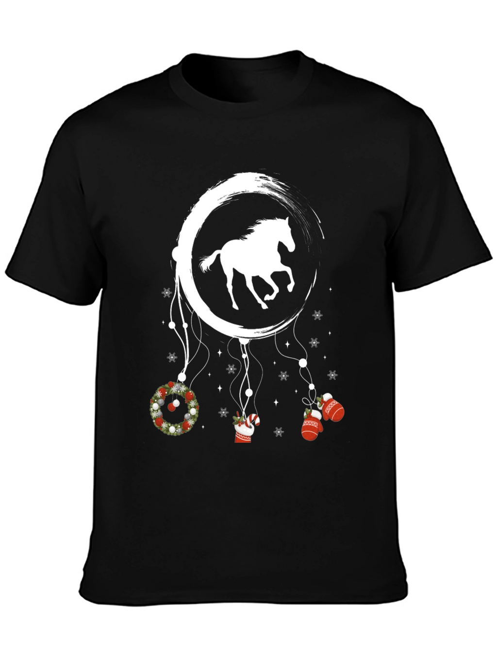 Horse Dreamcatcher Christmas T-Shirt