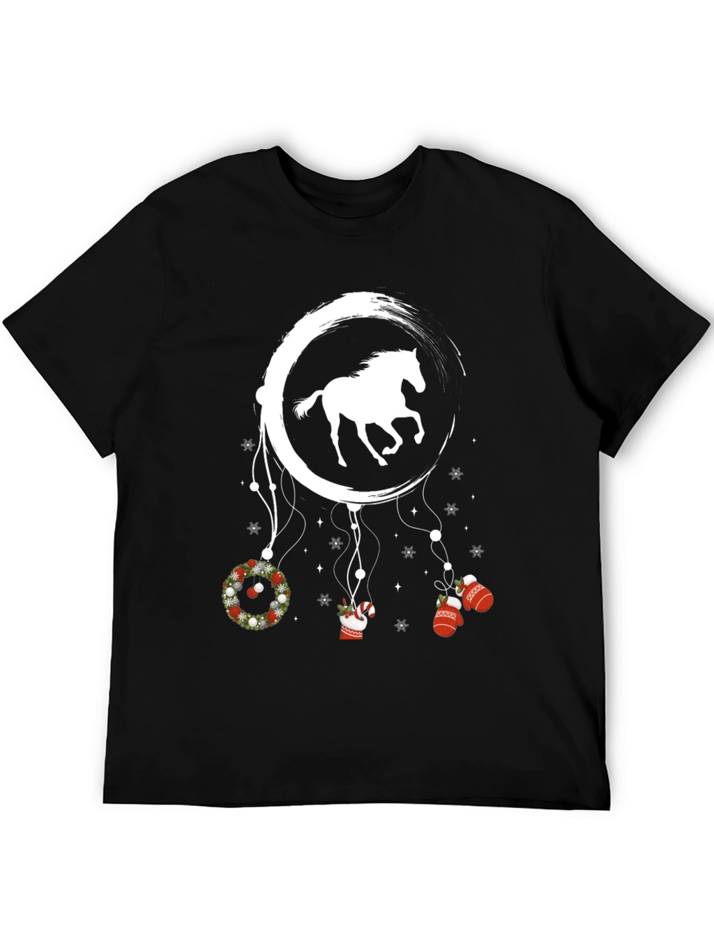Horse Dreamcatcher Christmas T-Shirt