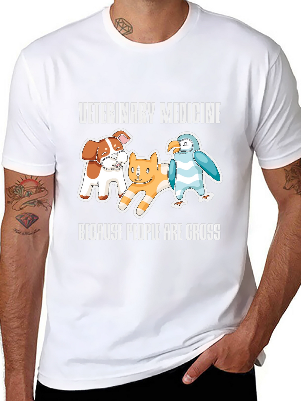 Veterinary Medicine T-Shirt - Animal Lover Tee