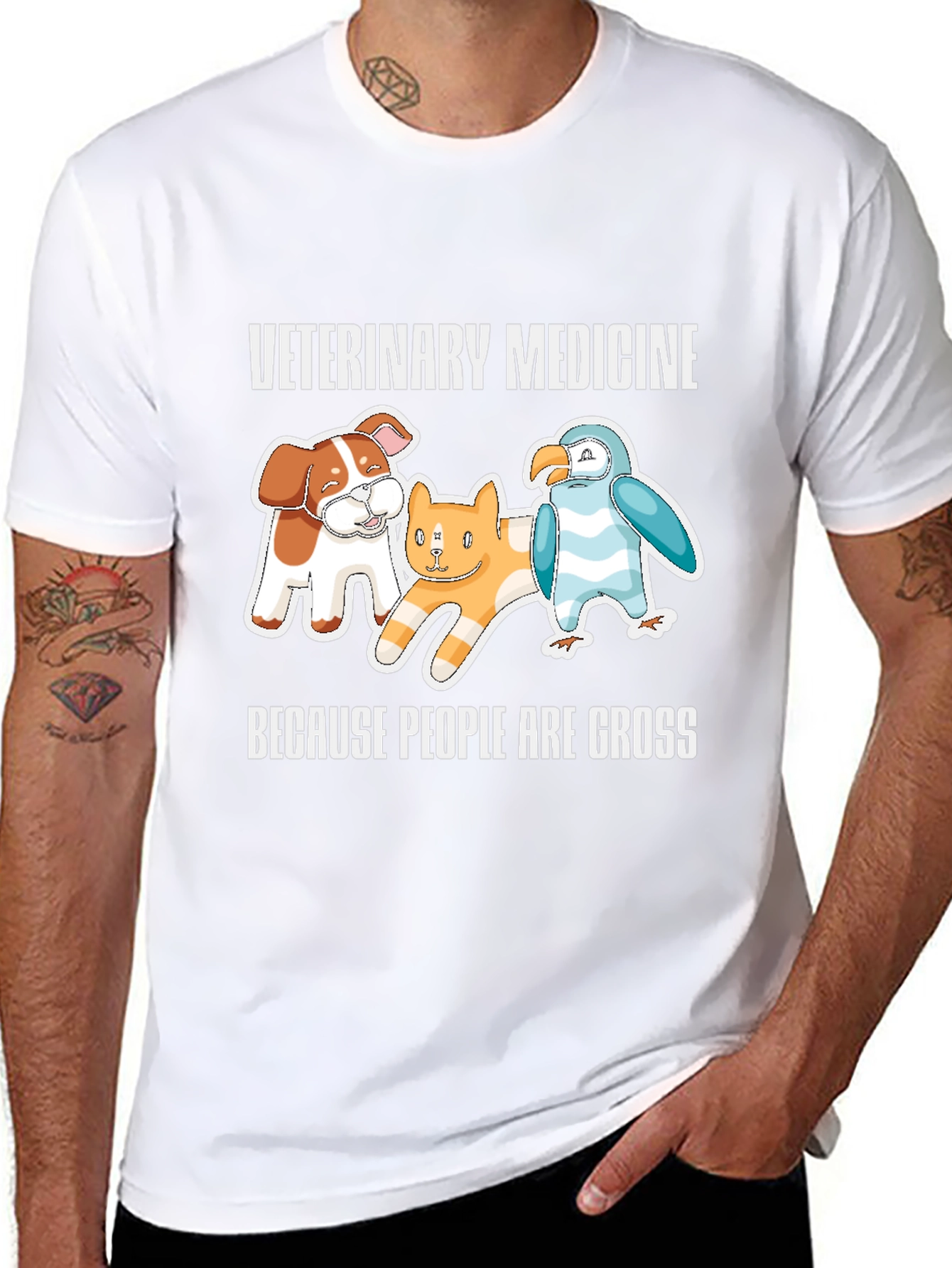 Veterinary Medicine T-Shirt - Animal Lover Tee