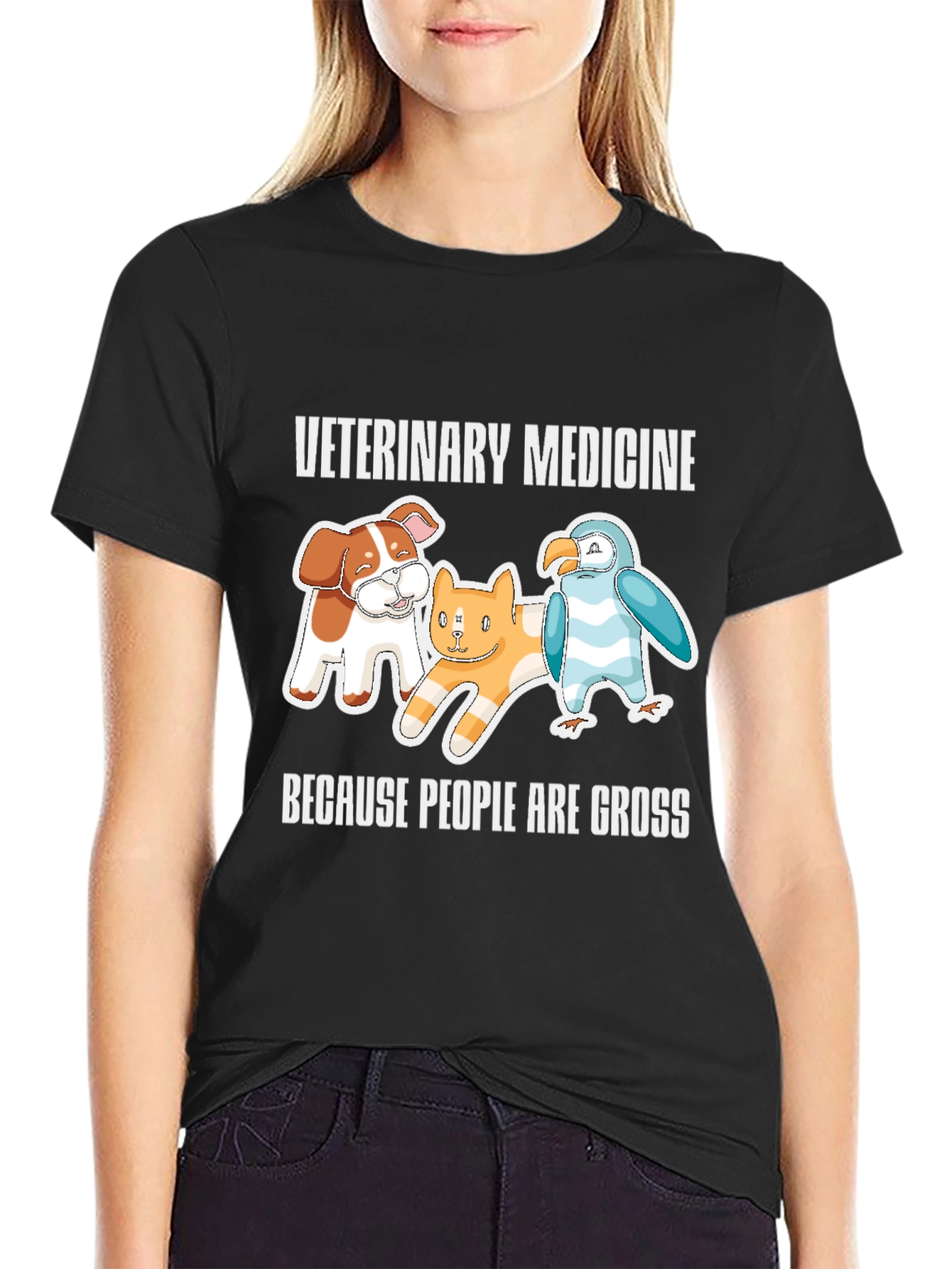 Veterinary Medicine T-Shirt - Animal Lover Tee