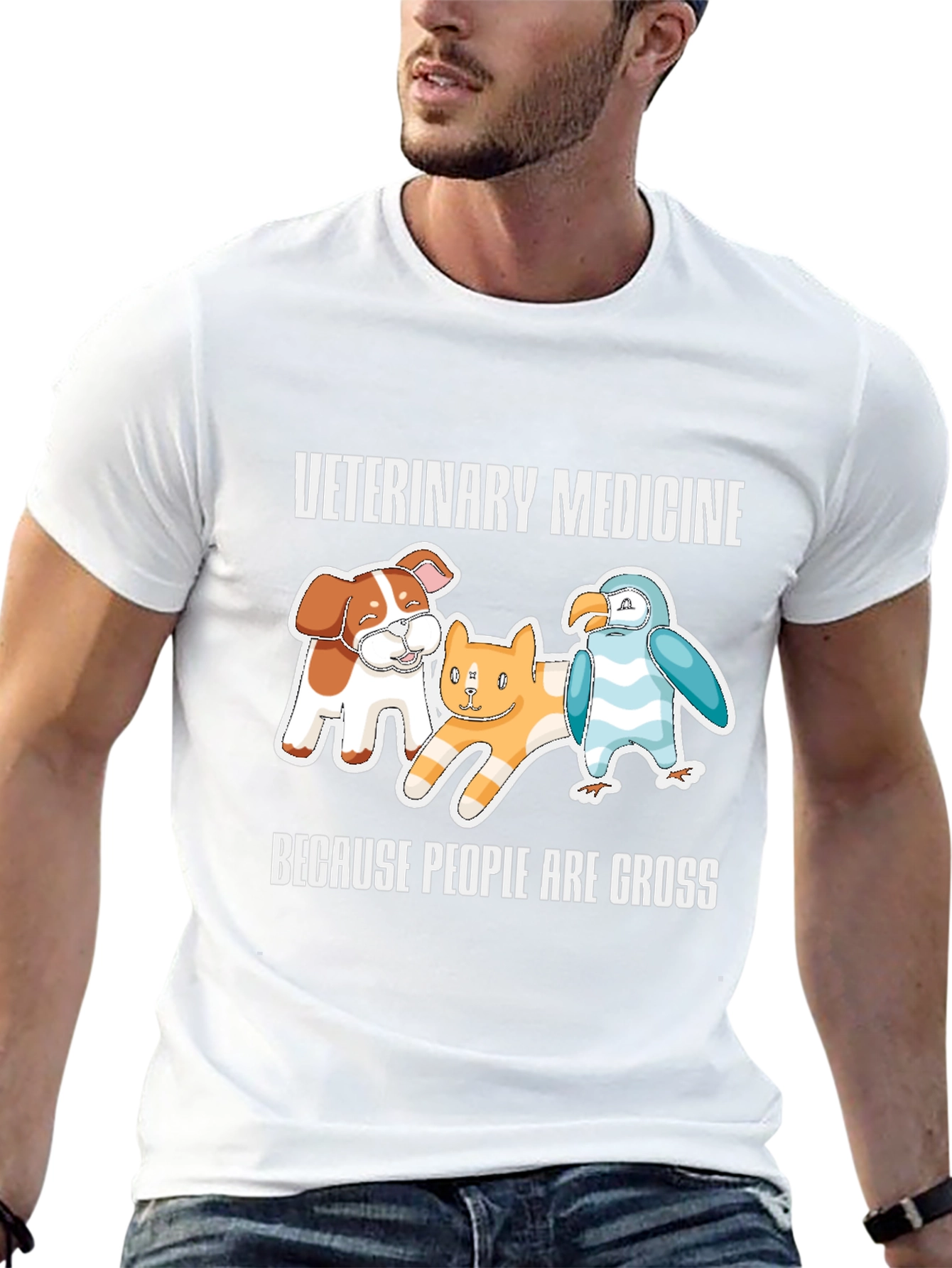 Veterinary Medicine T-Shirt - Animal Lover Tee