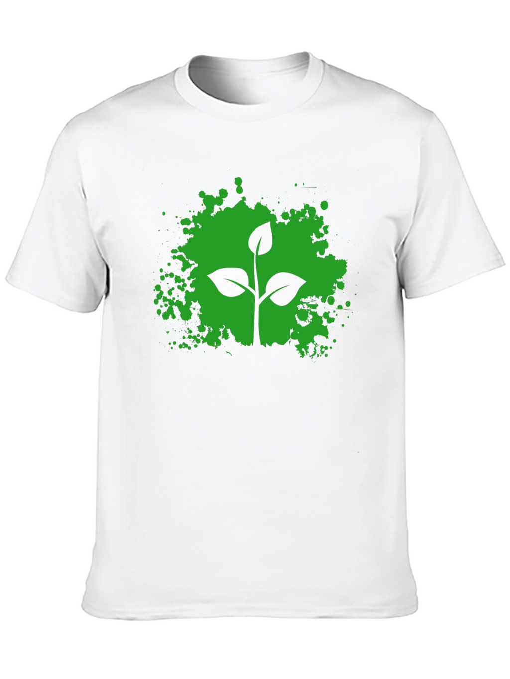 Nature Sprout Graphic Tee - Eco-Friendly Design