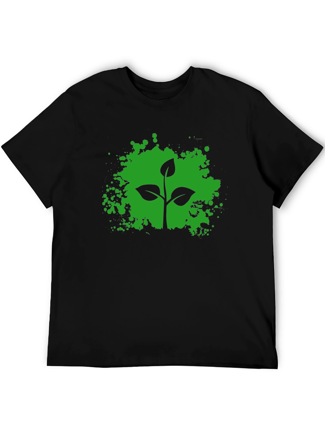 Nature Sprout Graphic Tee - Eco-Friendly Design