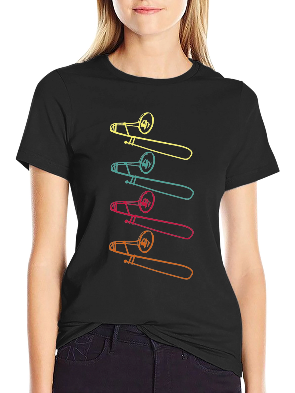 Funky Trombone Graphic Tee