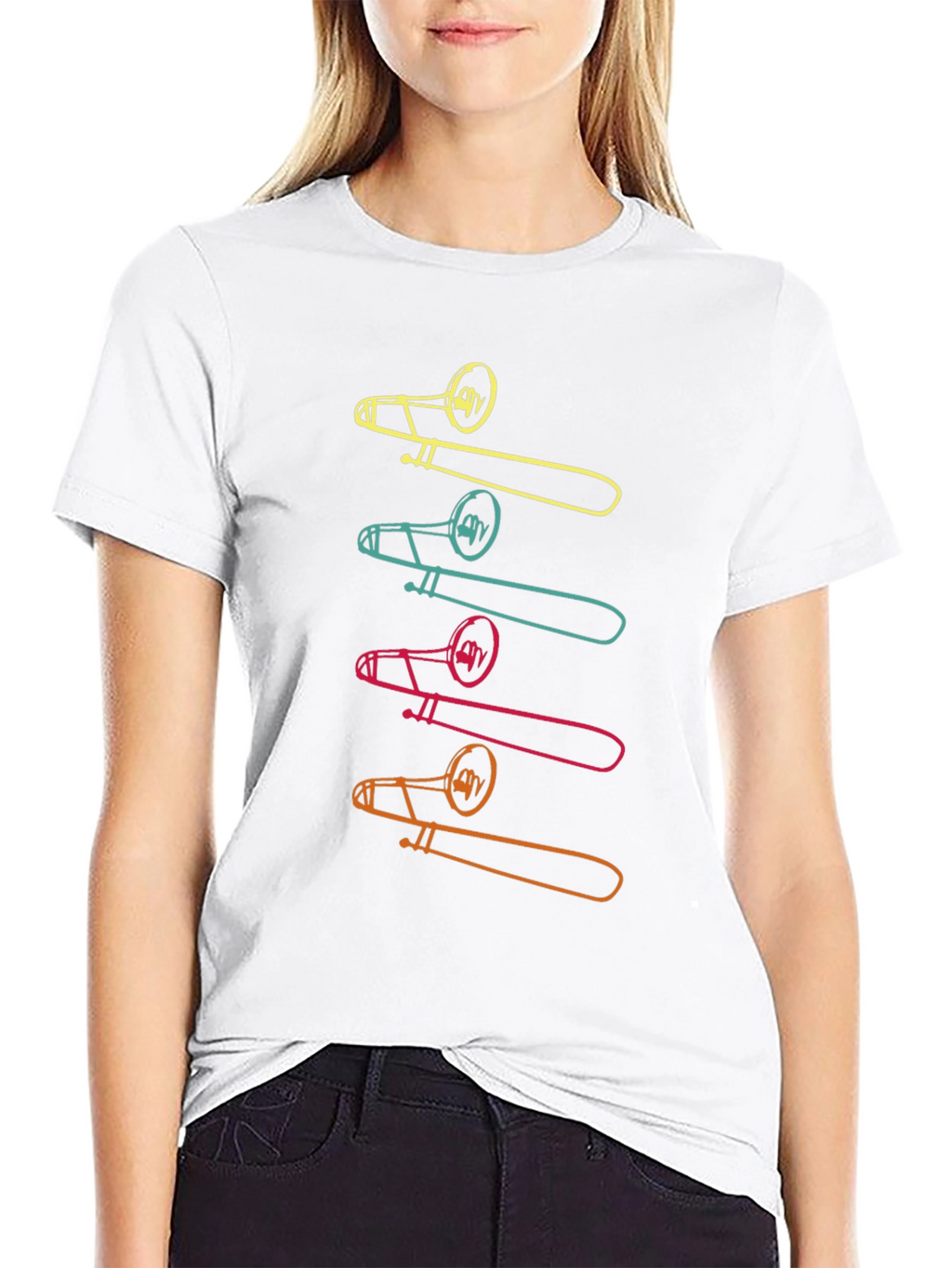 Funky Trombone Graphic Tee