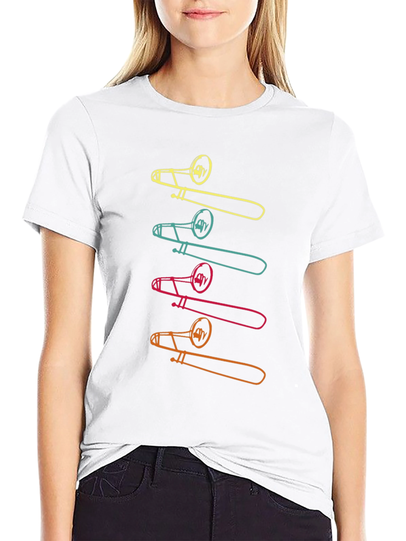 Funky Trombone Graphic Tee