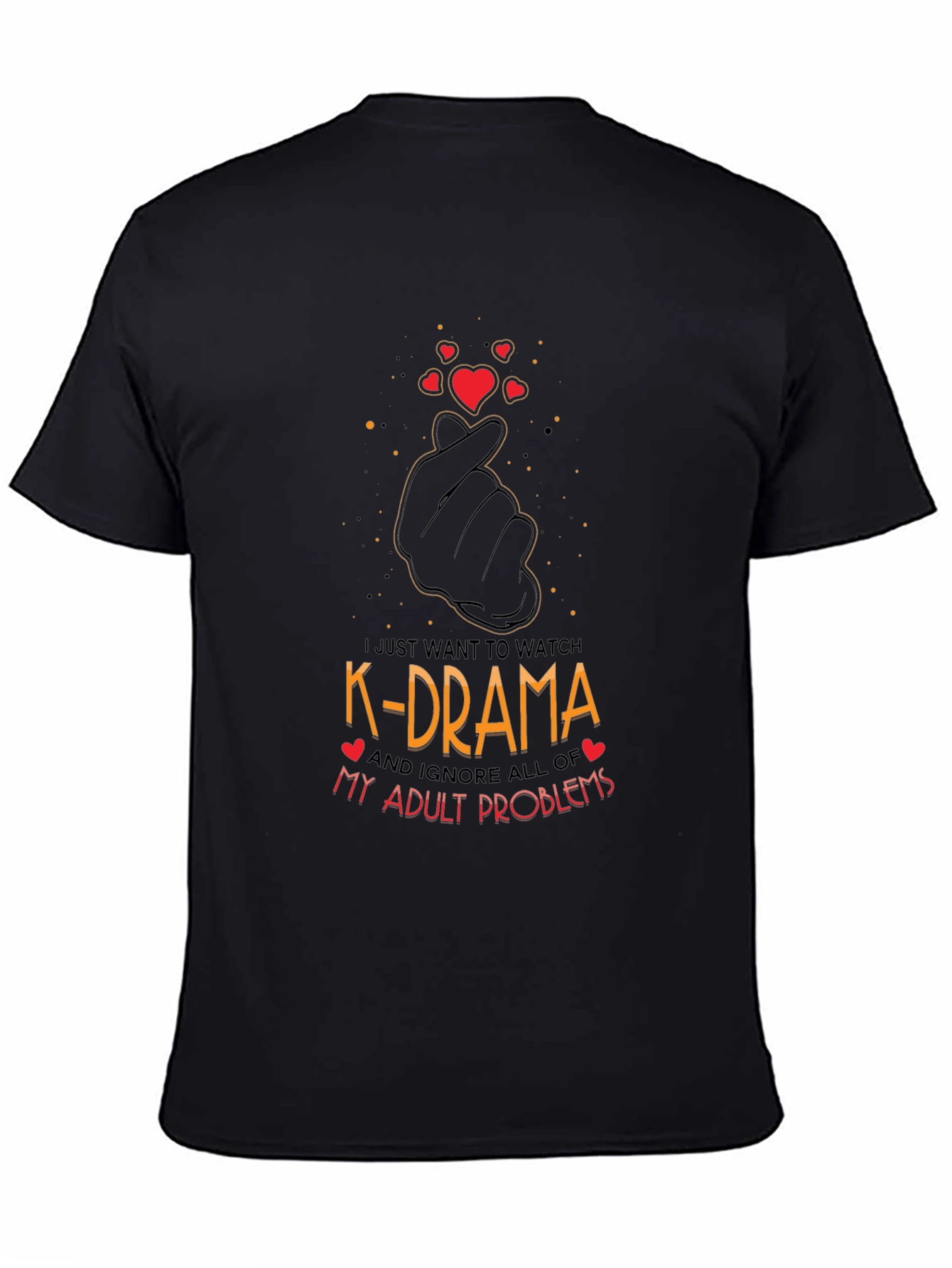 K-Drama Lover T-Shirt - Ignore Adult Problems!
