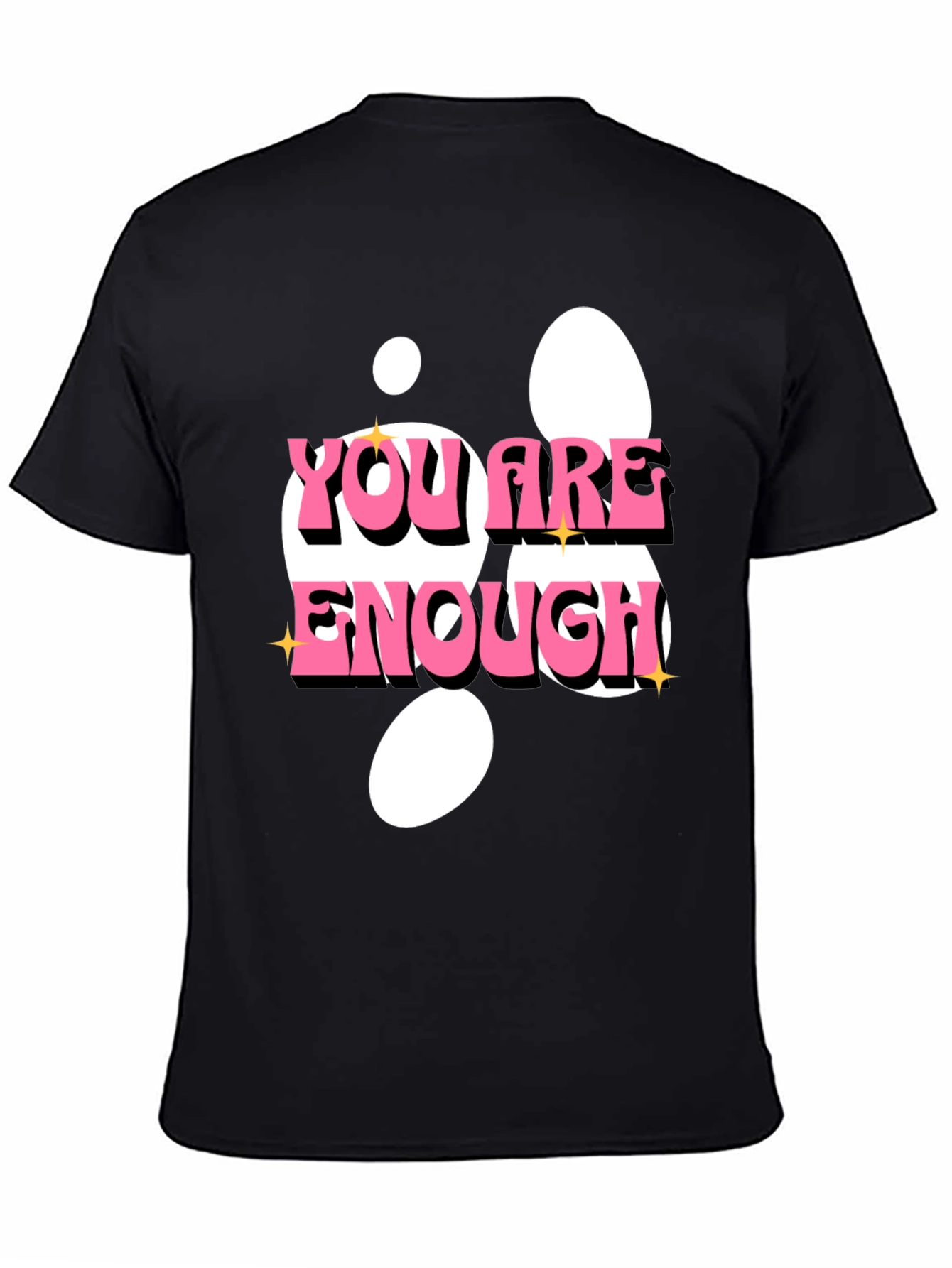 You Are Enough Graphic T-Shirt - Trendy Positive Message Tee
