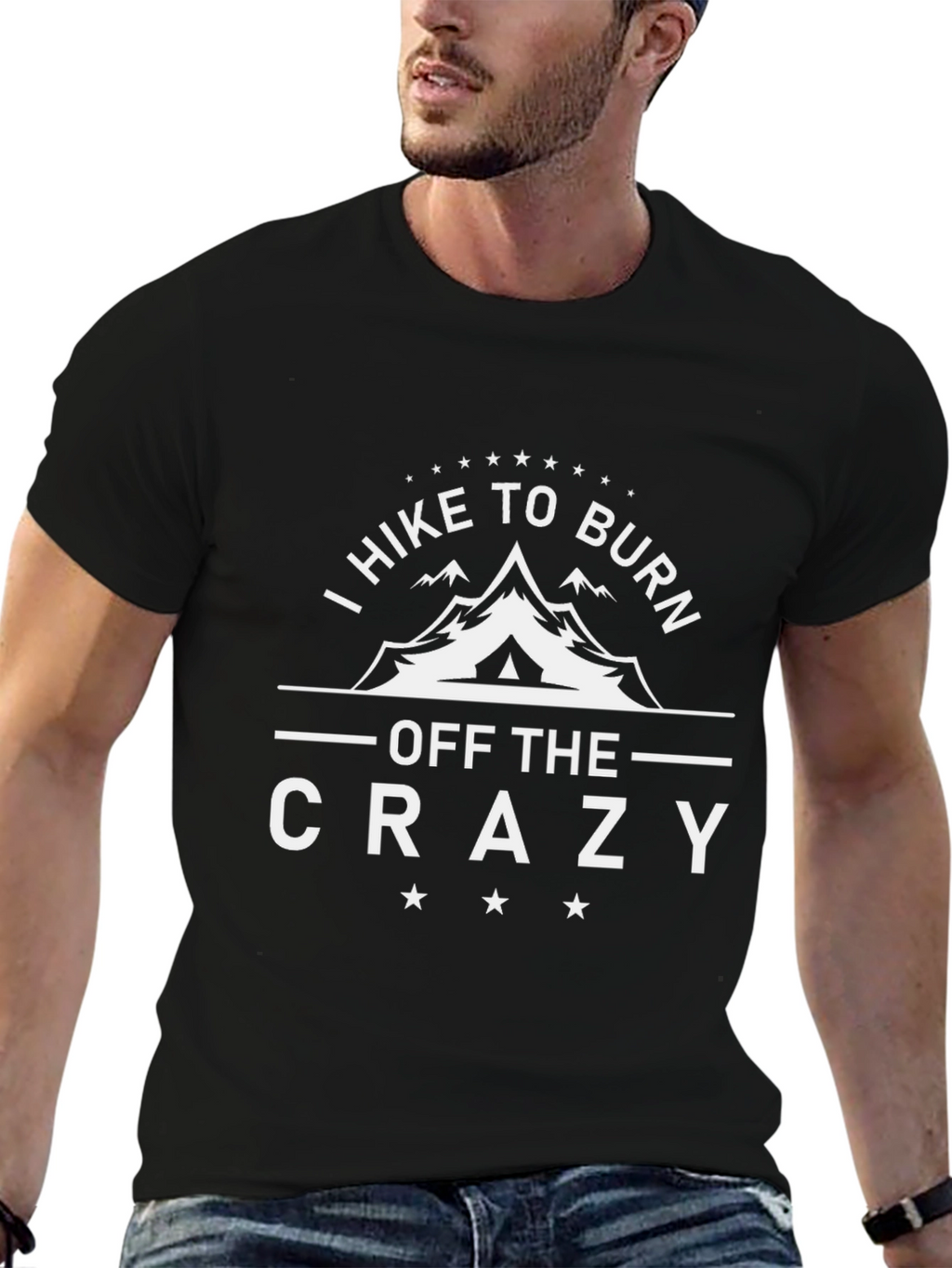 Hike to Burn Off the Crazy Graphic T-Shirt