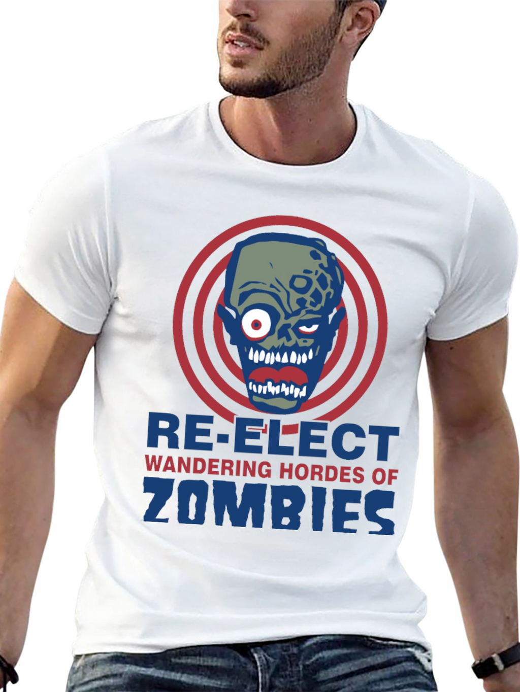 Re-Elect Wandering Hordes of Zombies T-Shirt