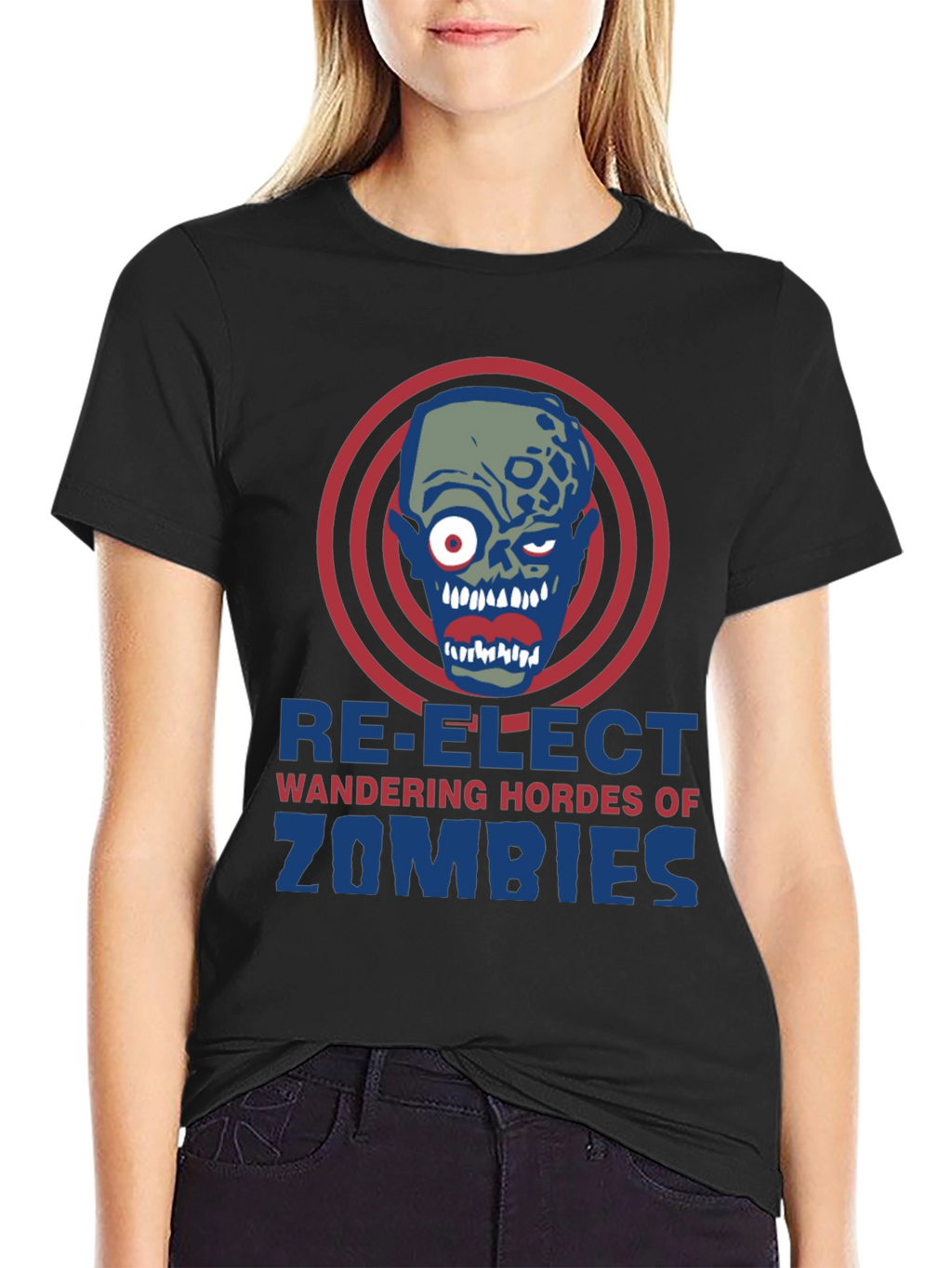 Re-Elect Wandering Hordes of Zombies T-Shirt