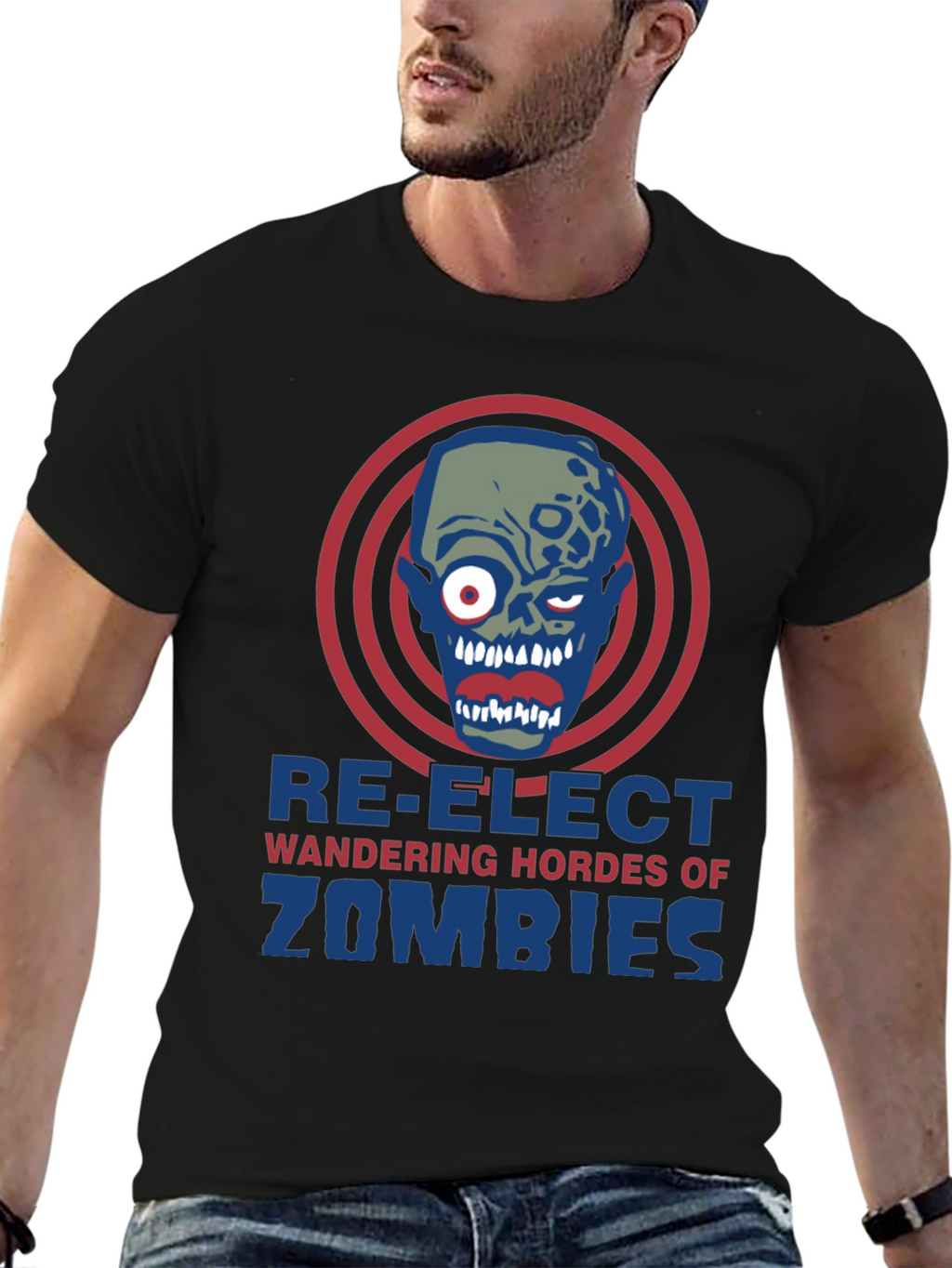 Re-Elect Wandering Hordes of Zombies T-Shirt