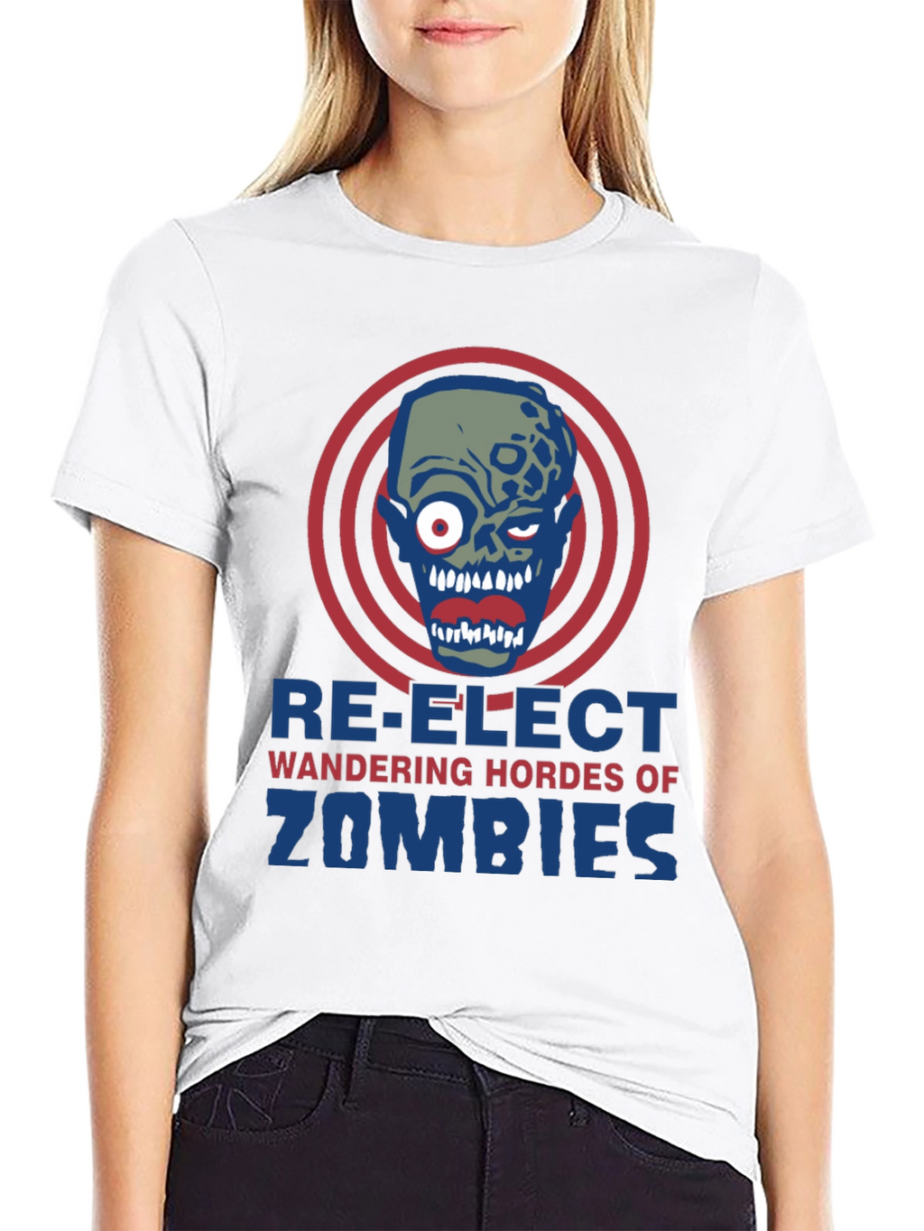 Re-Elect Wandering Hordes of Zombies T-Shirt
