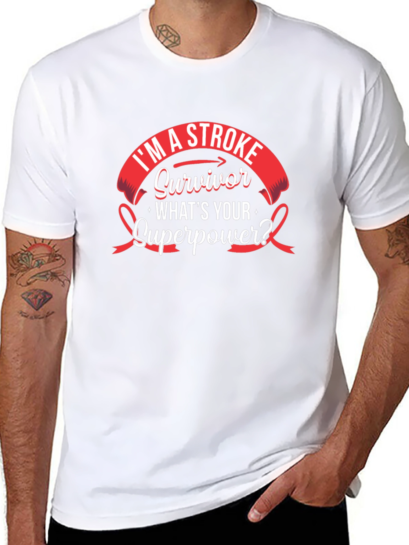 Stroke Survivor Superpower T-Shirt