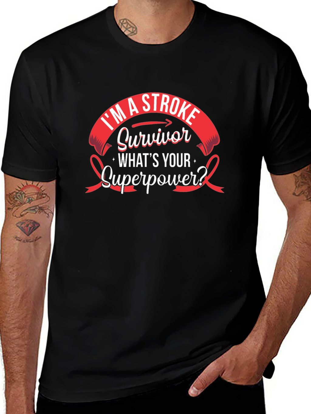 Stroke Survivor Superpower T-Shirt