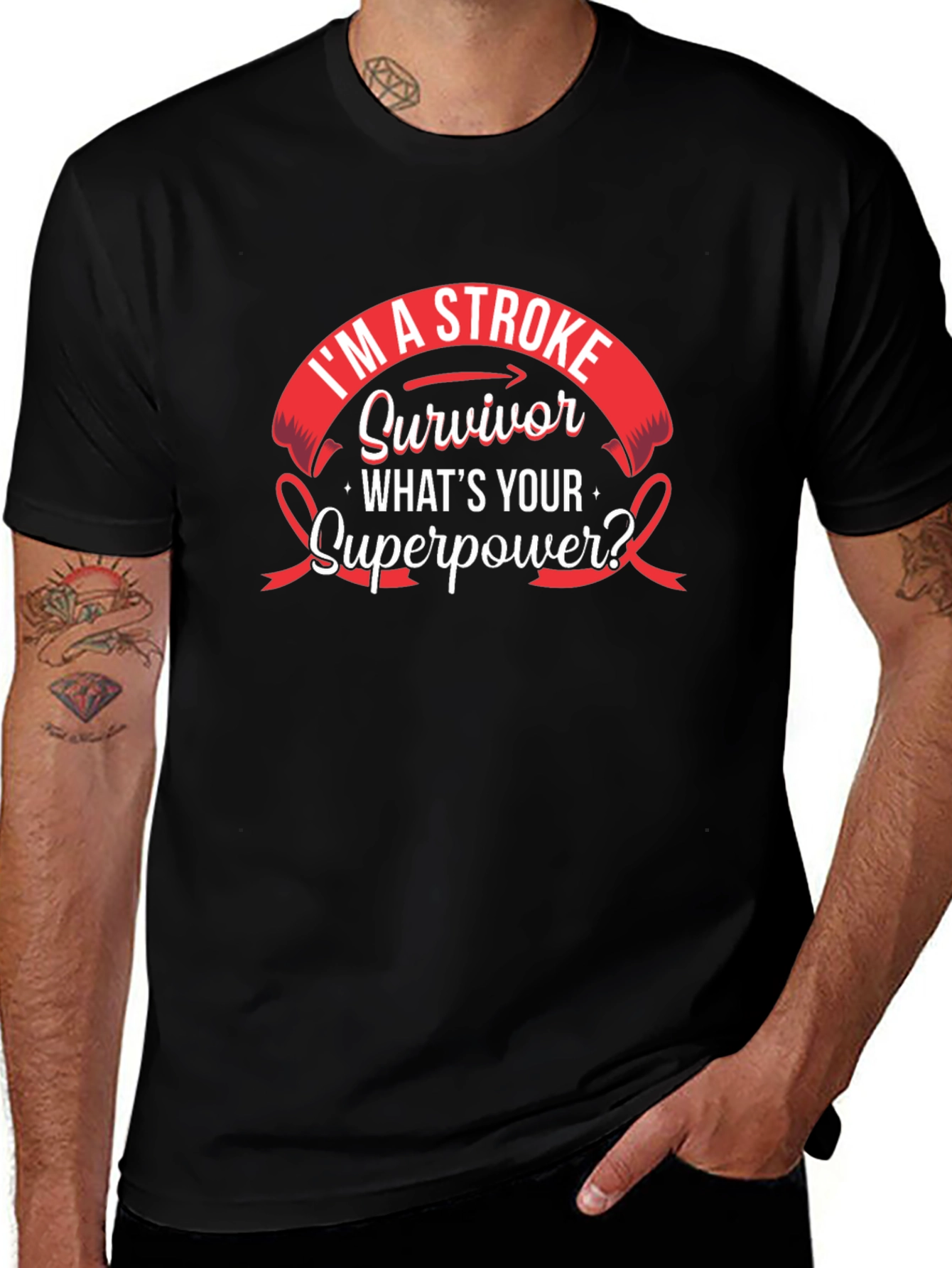 Stroke Survivor Superpower T-Shirt