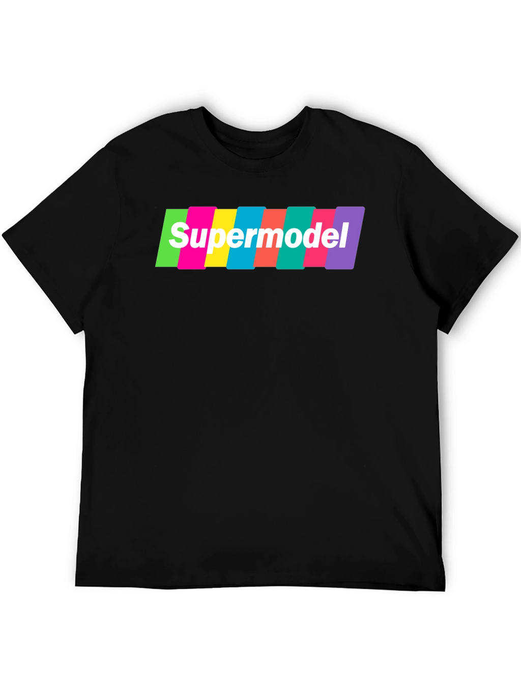 Supermodel Graphic T-Shirt - Retro Fashion Tee