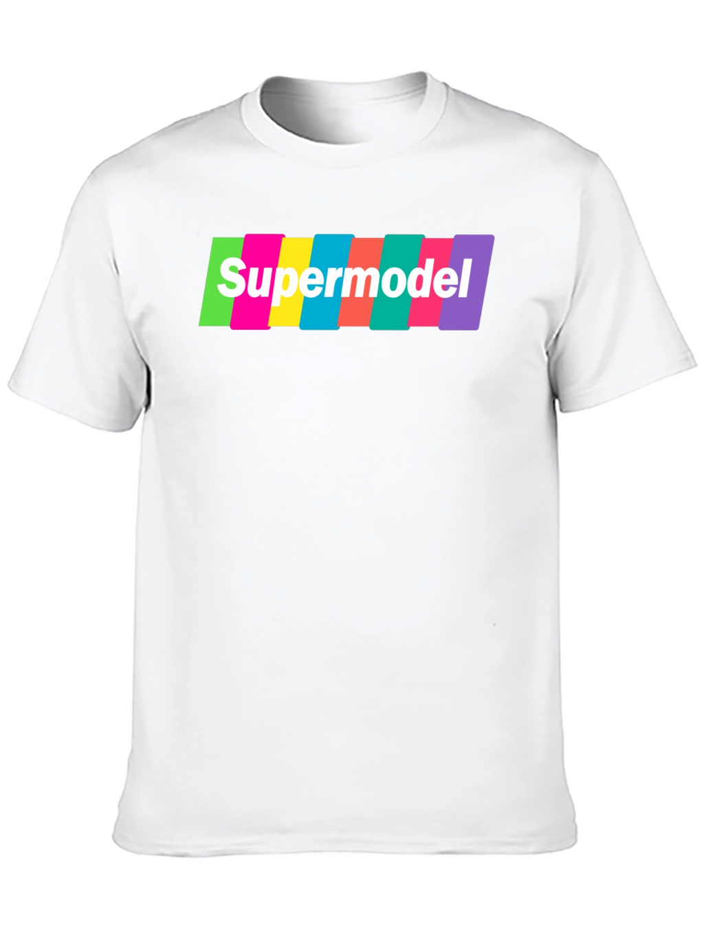 Supermodel Graphic T-Shirt - Retro Fashion Tee