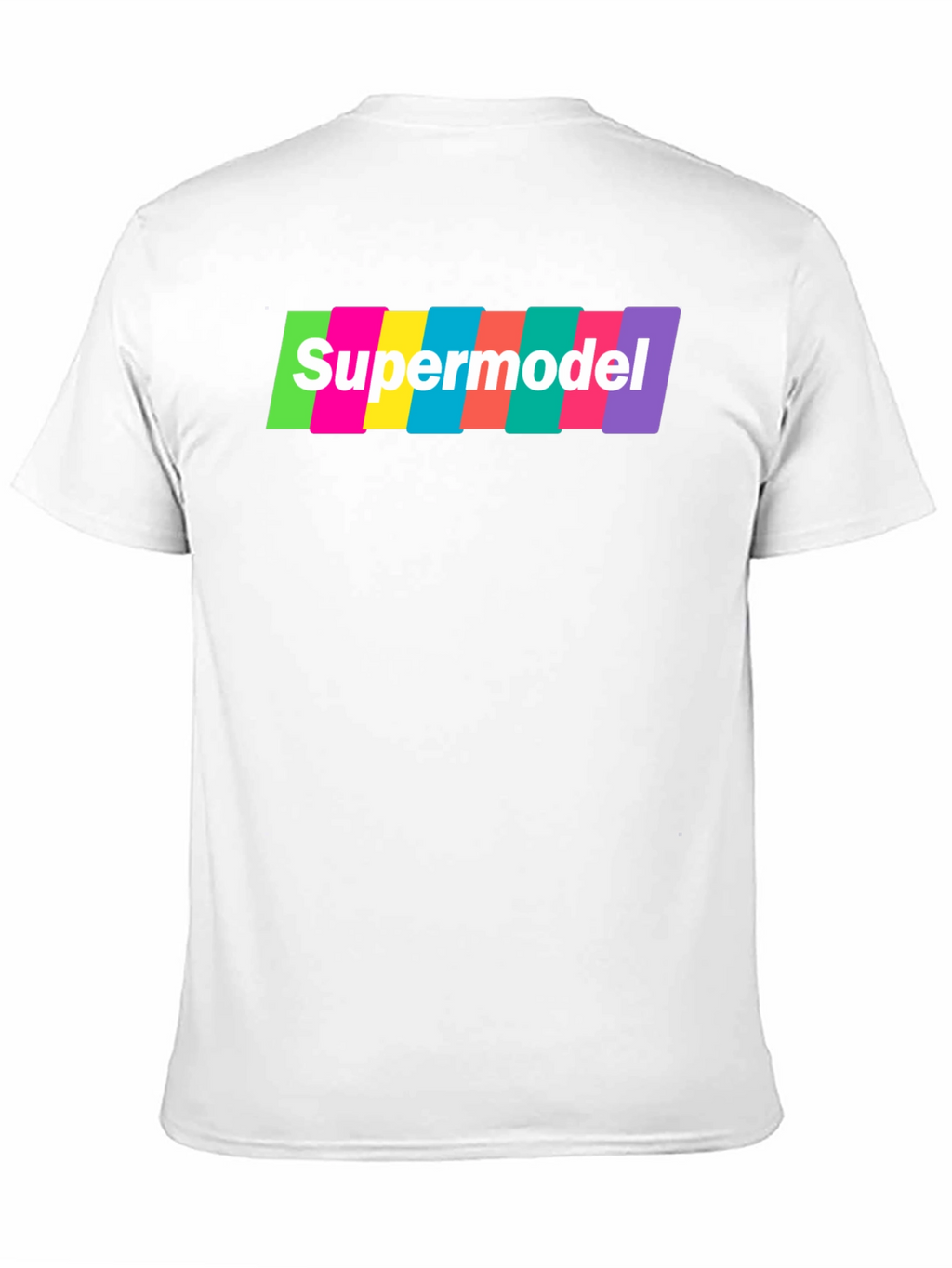 Supermodel Graphic T-Shirt - Retro Fashion Tee