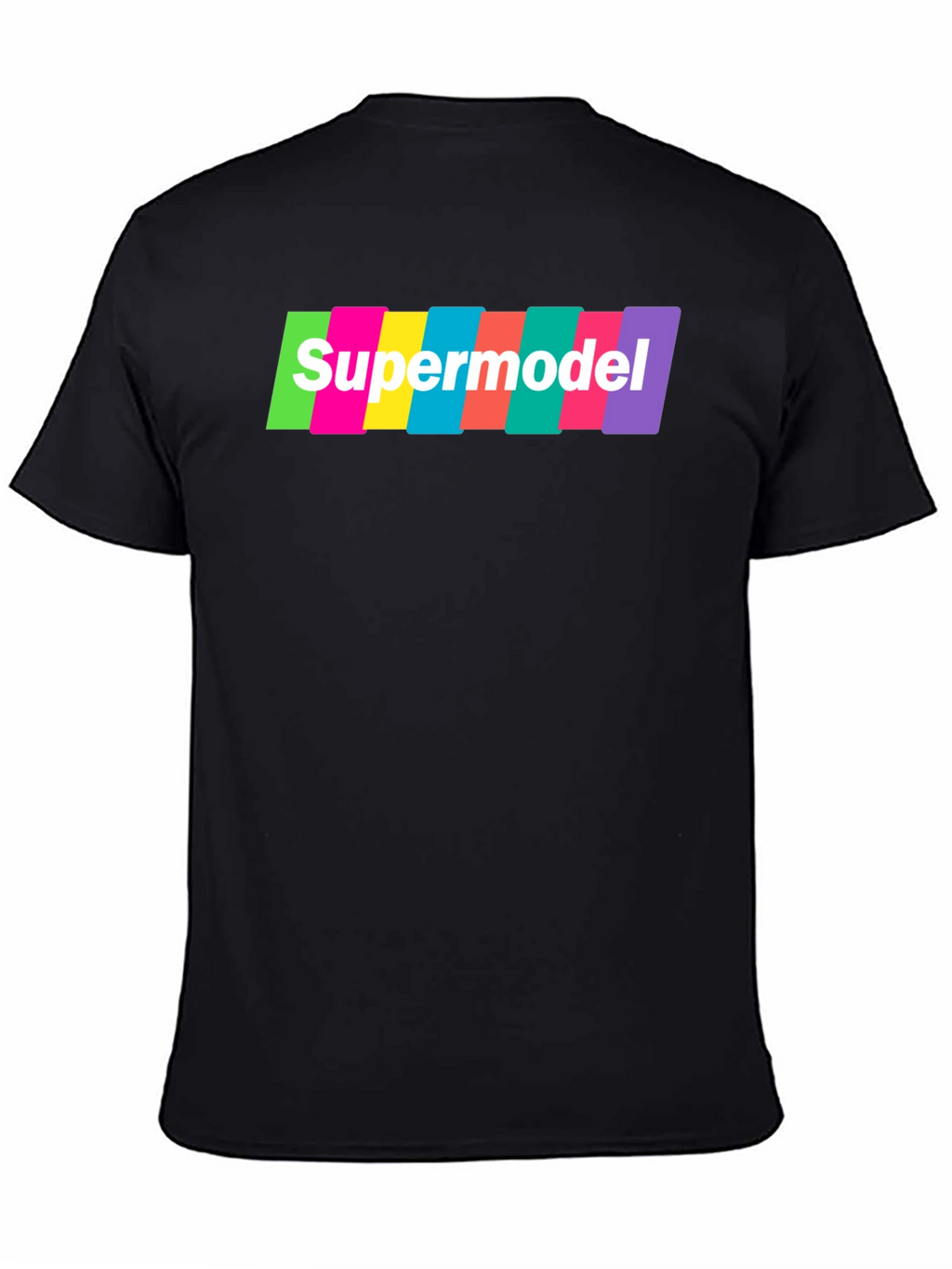 Supermodel Graphic T-Shirt - Retro Fashion Tee