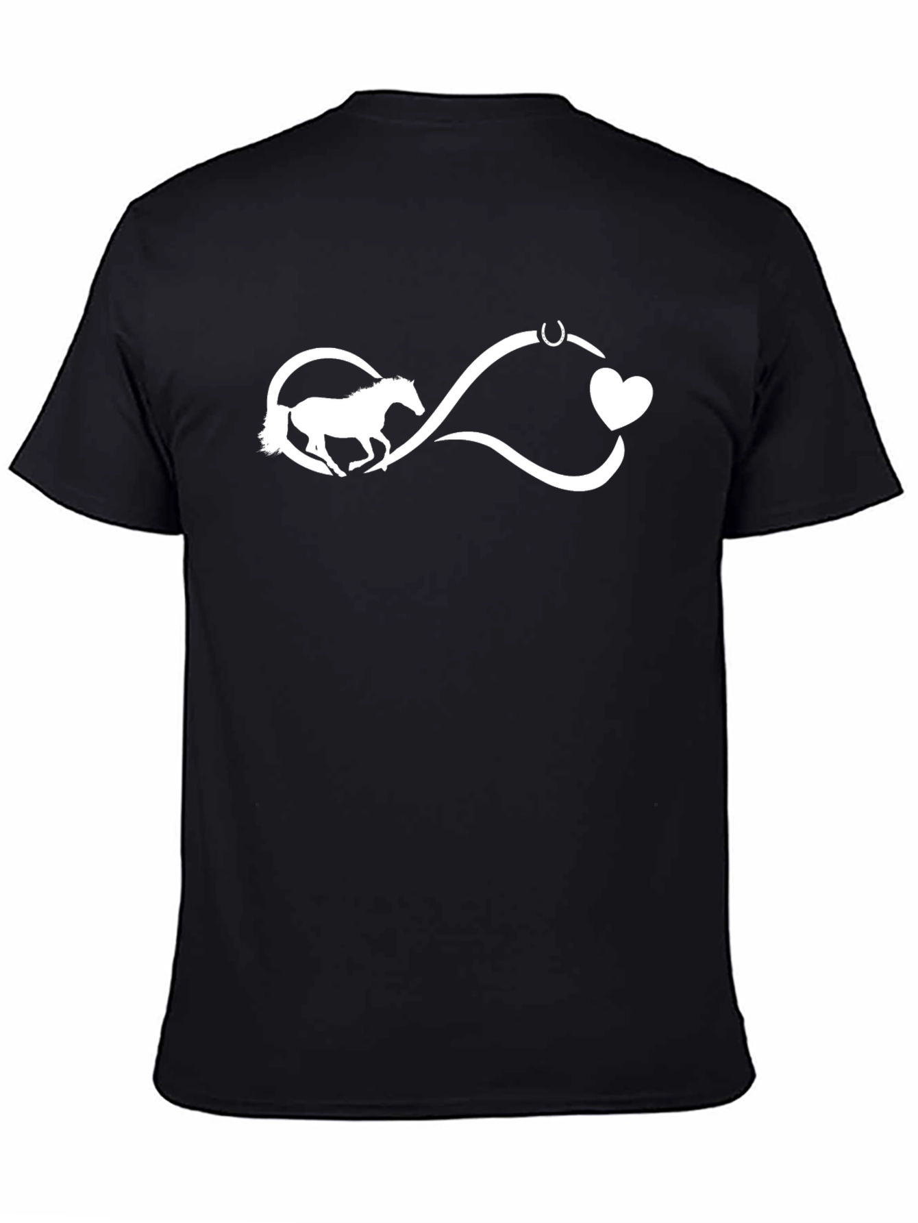 Horse Lover Infinity Heart Tee
