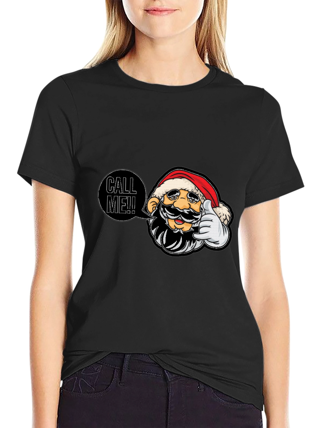 Call Me Santa Graphic T-Shirt