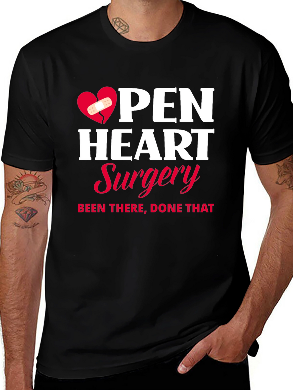 Open Heart Surgery Survivor T-Shirt