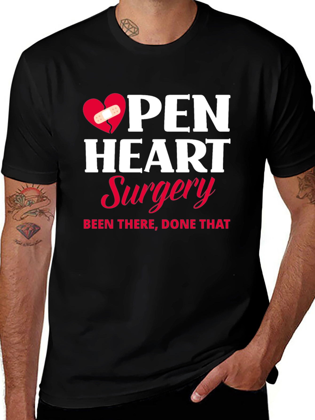 Open Heart Surgery Survivor T-Shirt