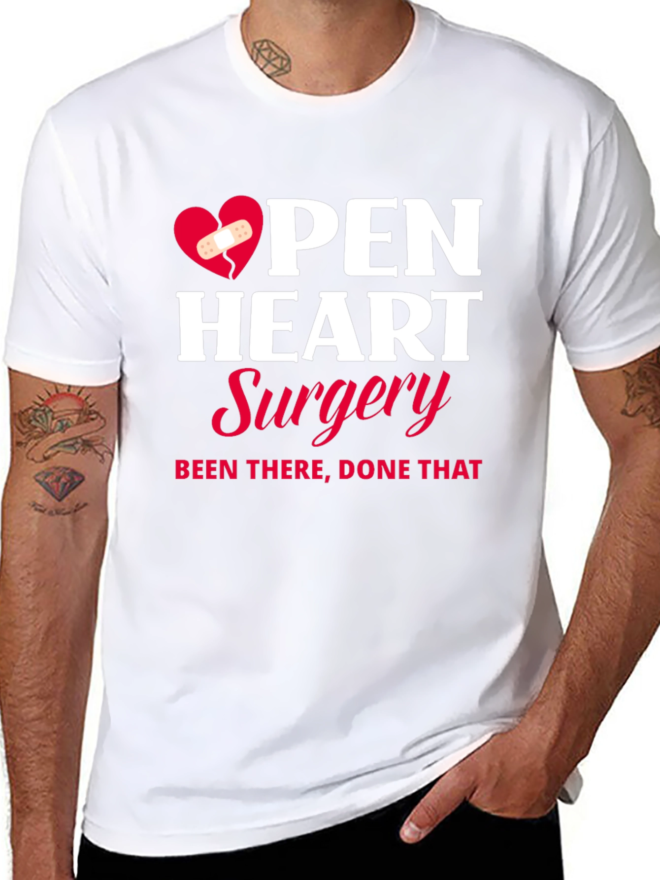 Open Heart Surgery Survivor T-Shirt