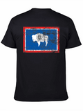 Wyoming Flag Graphic Tee