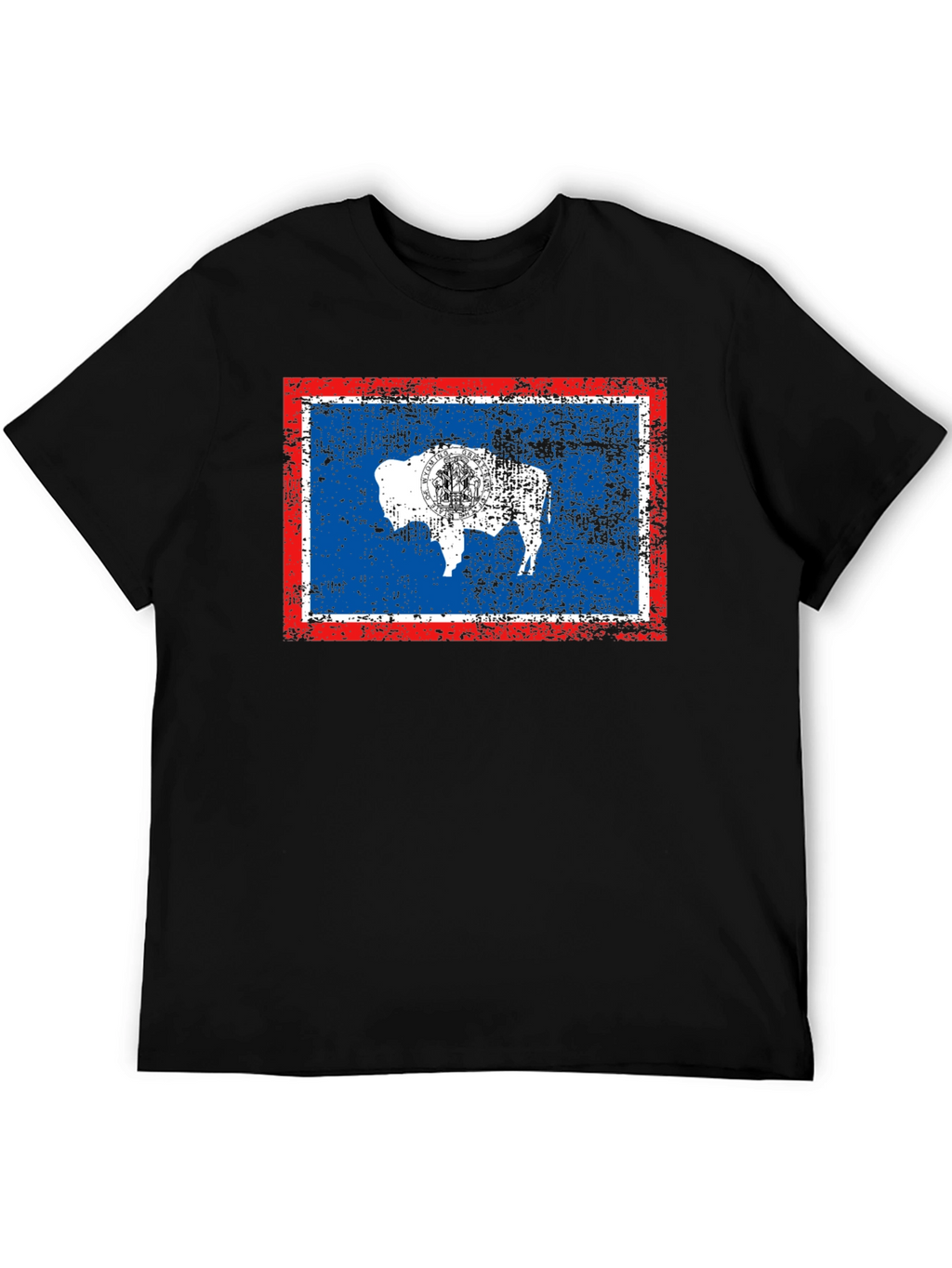 Wyoming Flag Graphic Tee