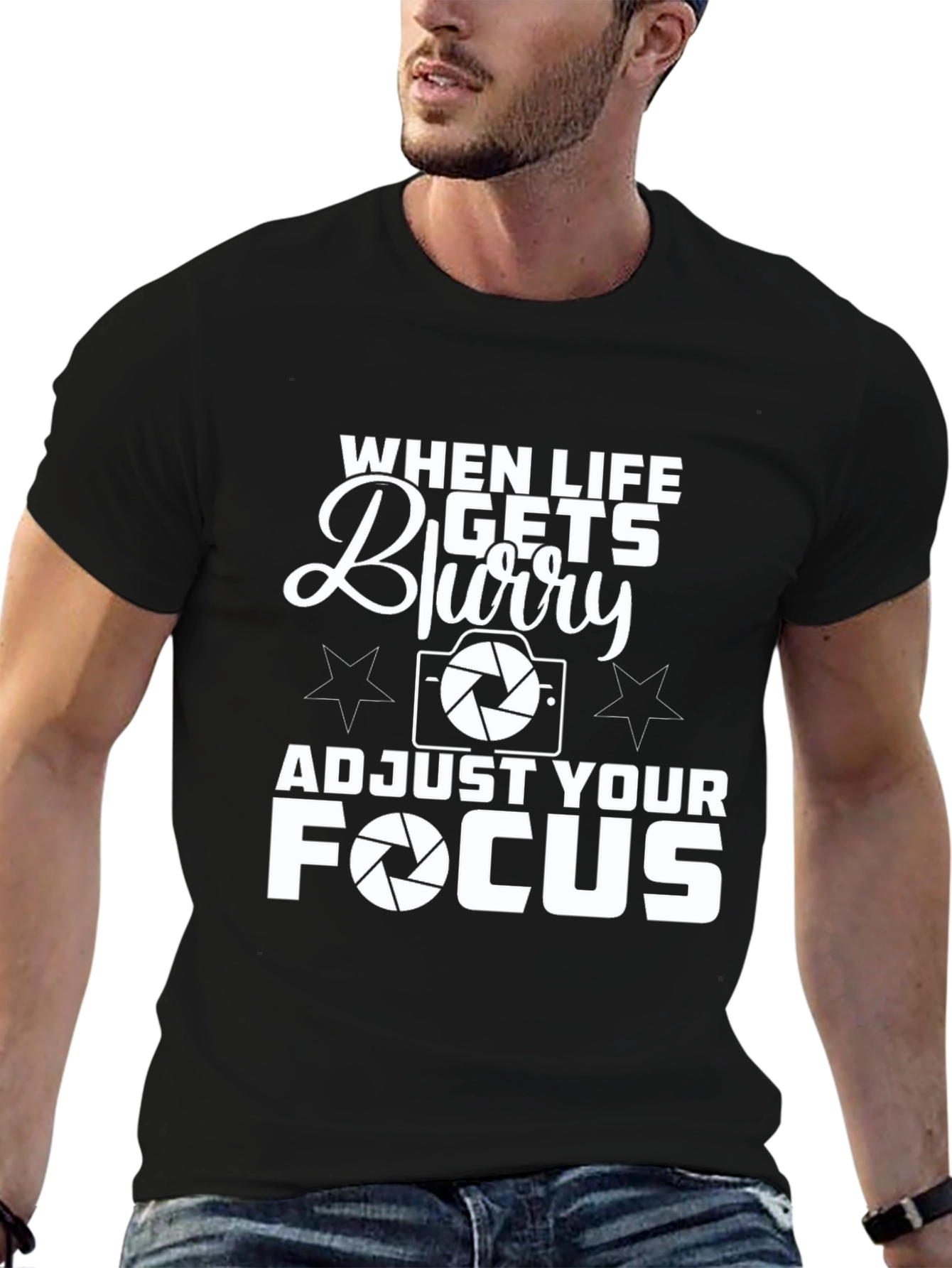 Blurry Life Adjust Focus T-Shirt