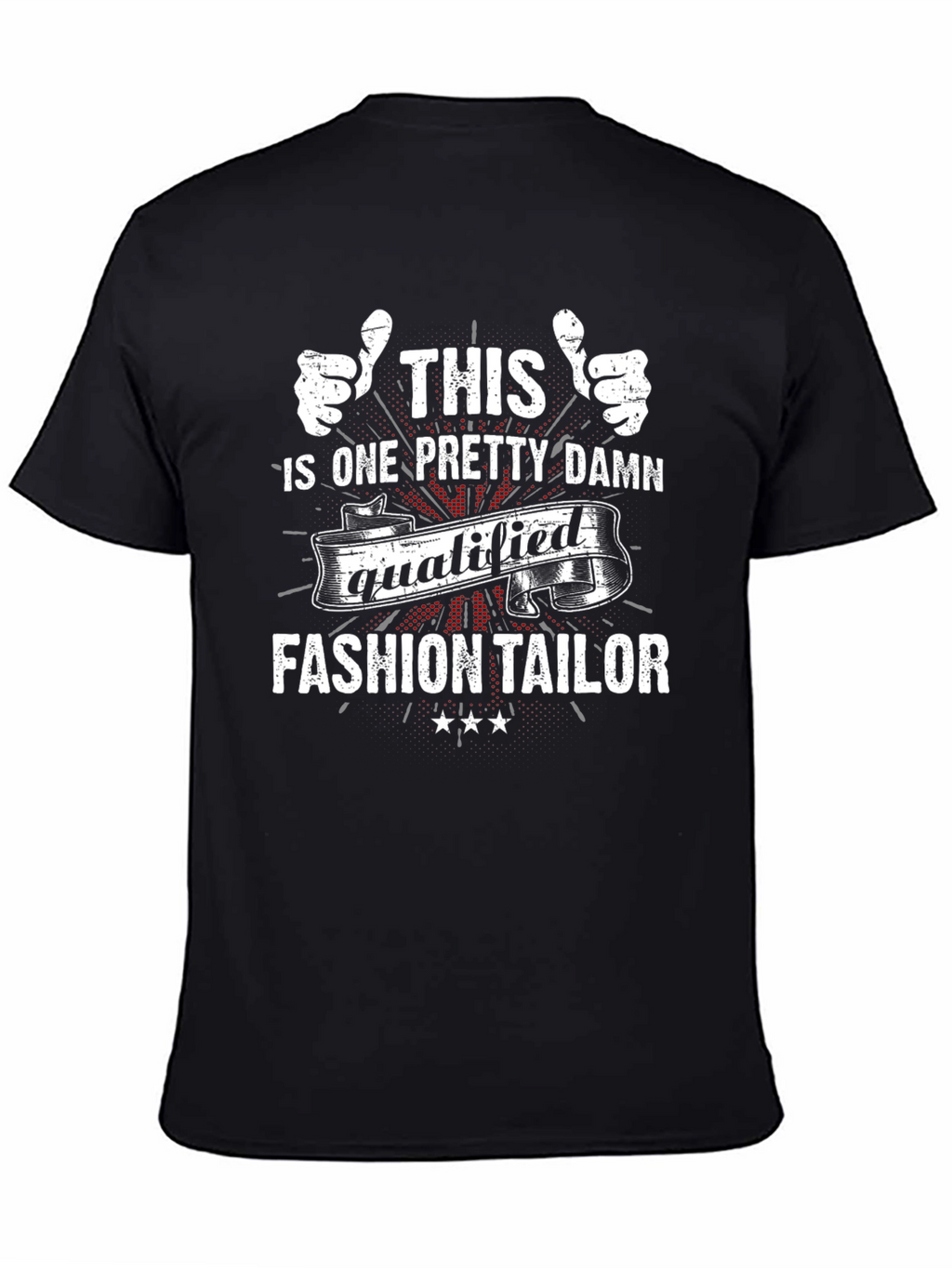 Qualified Fashion Tailor Graphic T-Shirt