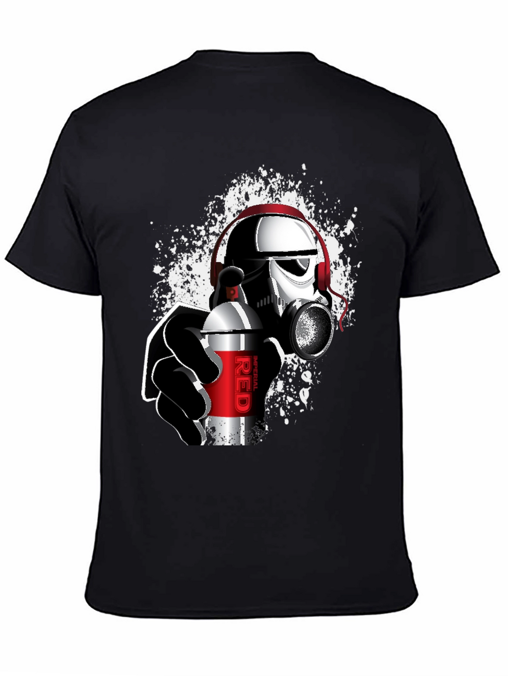 Stormtrooper Graffiti T-Shirt: Star Wars Inspired Streetwear