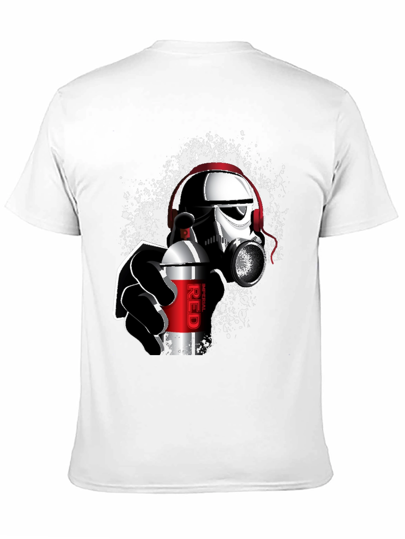 Stormtrooper Graffiti T-Shirt: Star Wars Inspired Streetwear