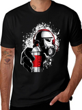 Stormtrooper Graffiti T-Shirt: Star Wars Inspired Streetwear