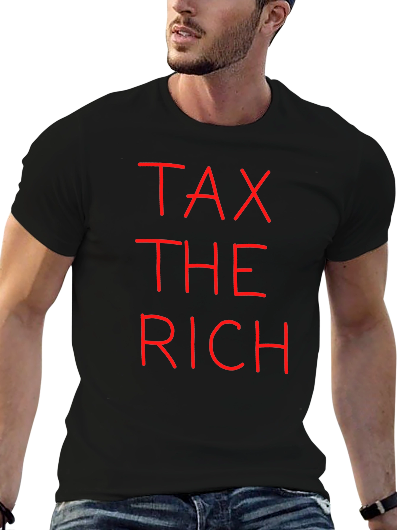 Tax the Rich Graphic Tee - Political Statement T-Shirt