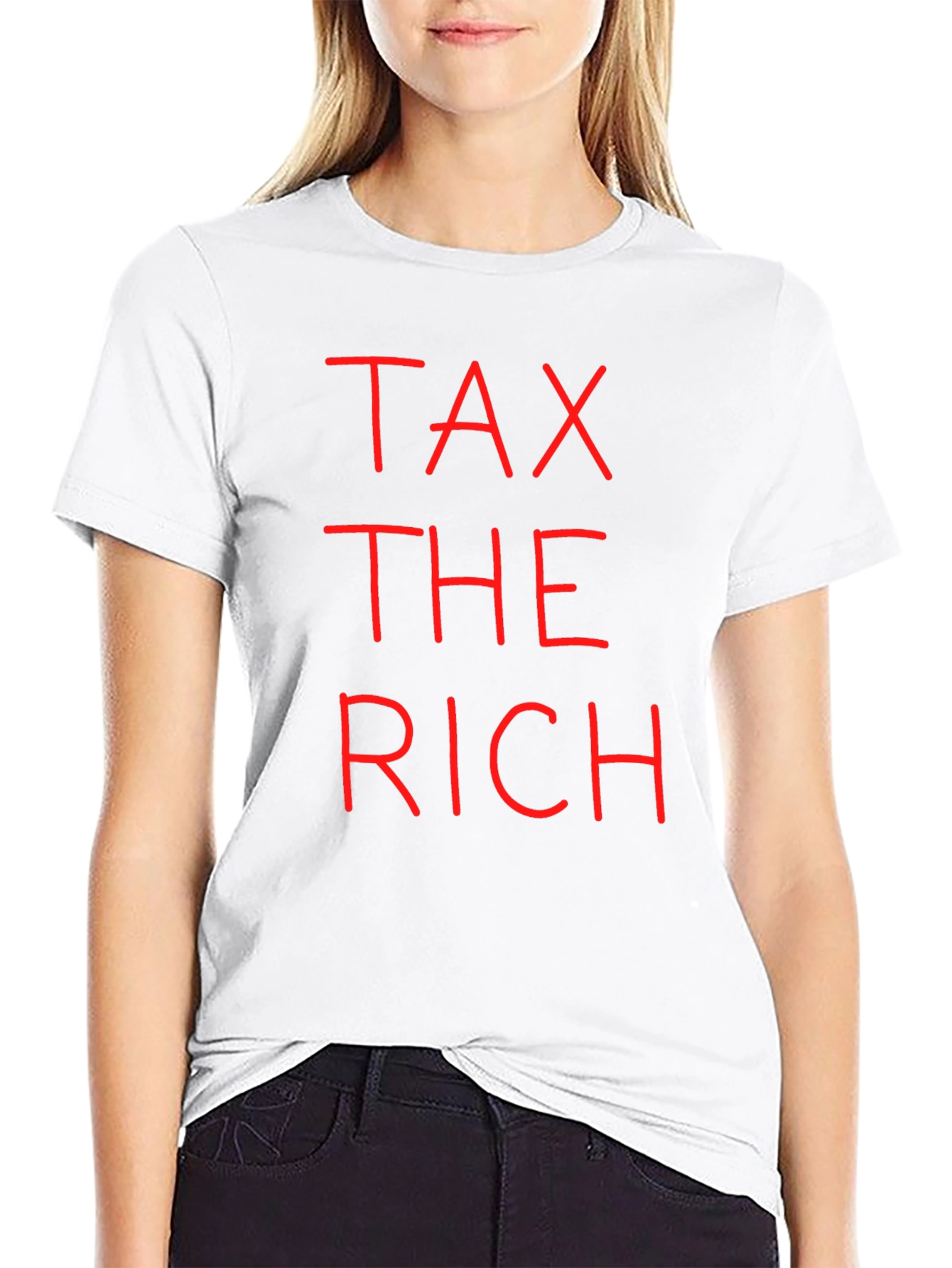 Tax the Rich Graphic Tee - Political Statement T-Shirt