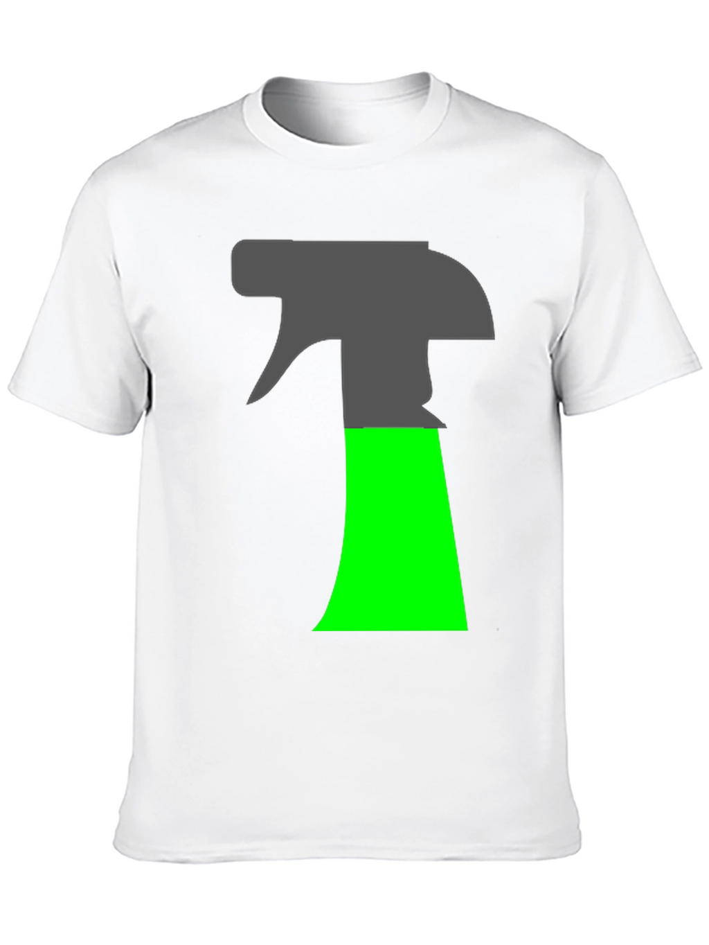Spray Bottle Graphic T-Shirt - Novelty Design