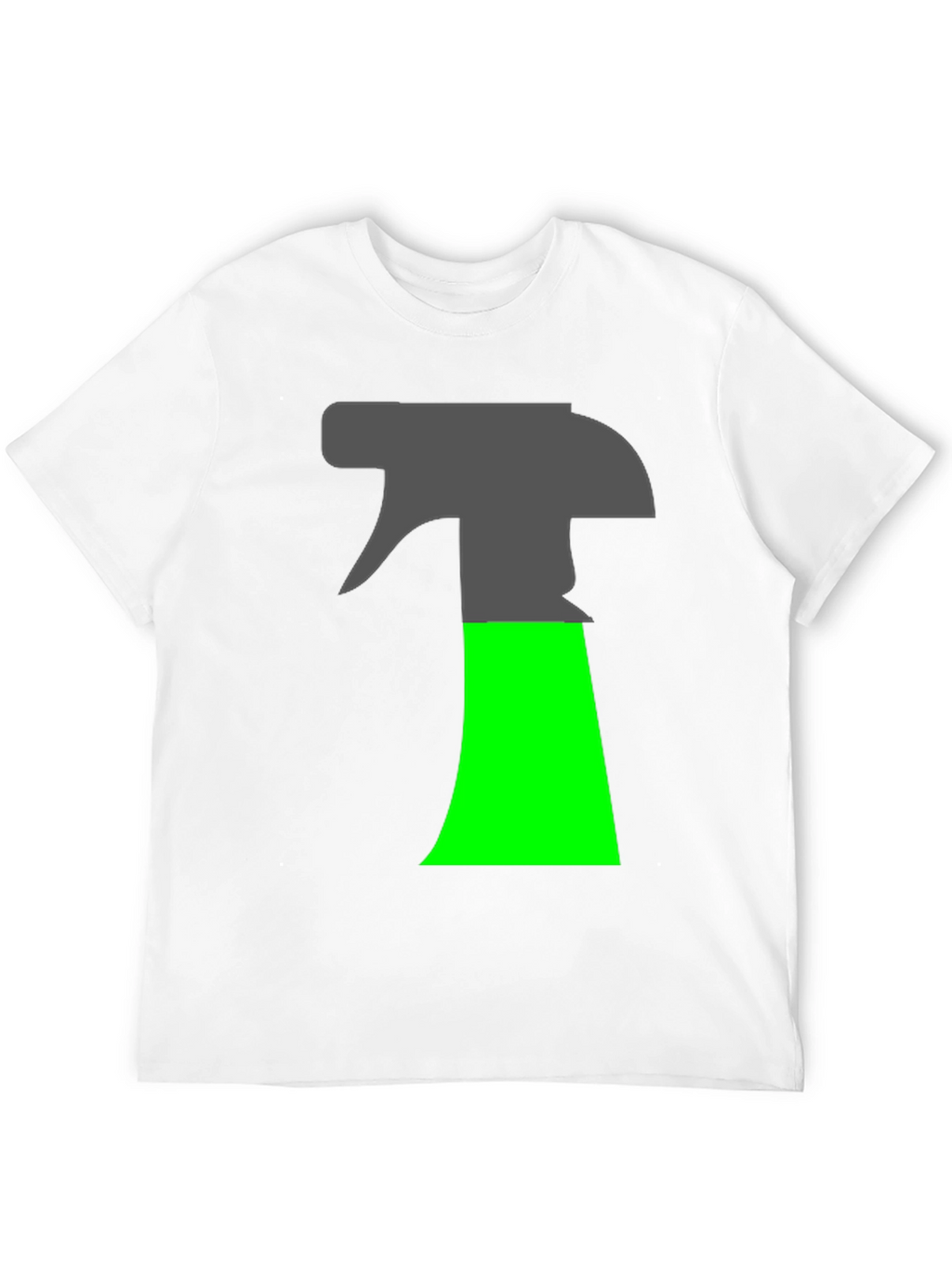 Spray Bottle Graphic T-Shirt - Novelty Design
