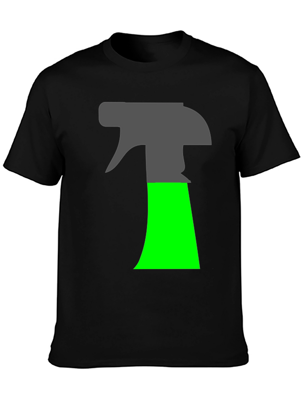 Spray Bottle Graphic T-Shirt - Novelty Design