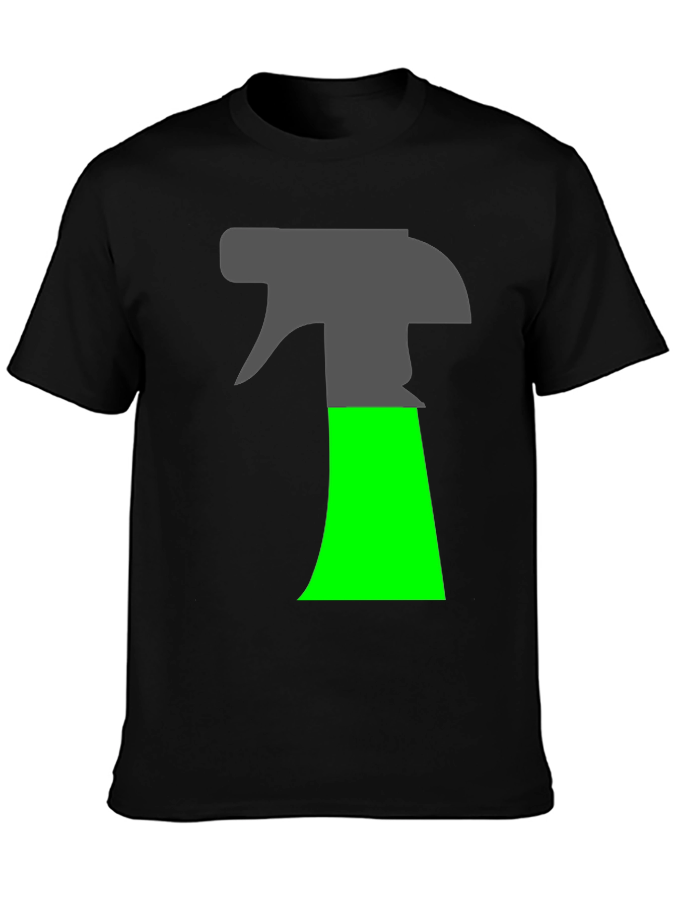 Spray Bottle Graphic T-Shirt - Novelty Design