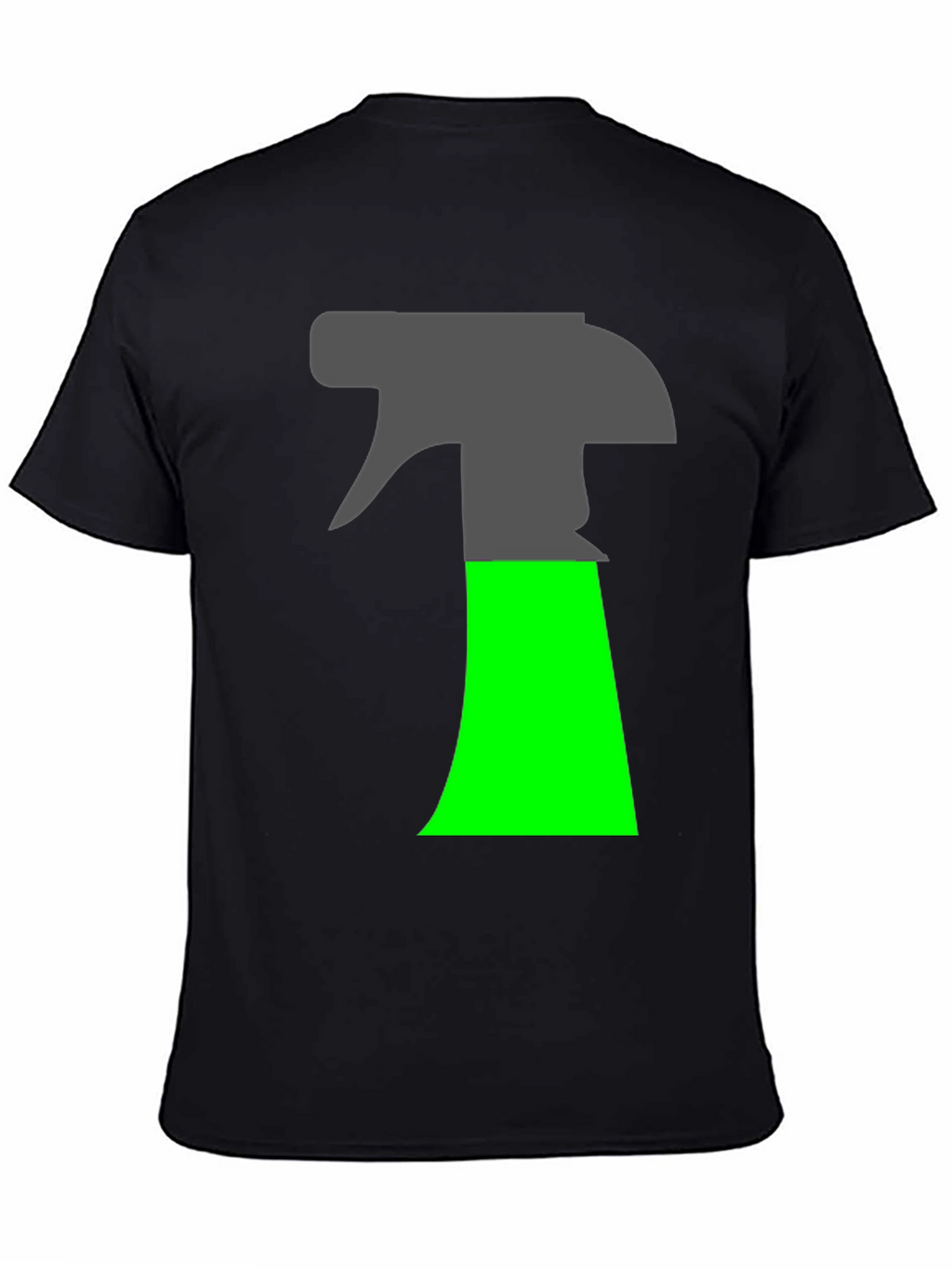 Spray Bottle Graphic T-Shirt - Novelty Design