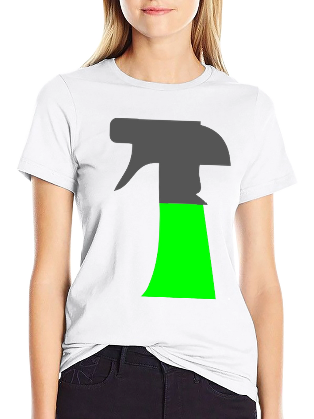 Spray Bottle Graphic T-Shirt - Novelty Design